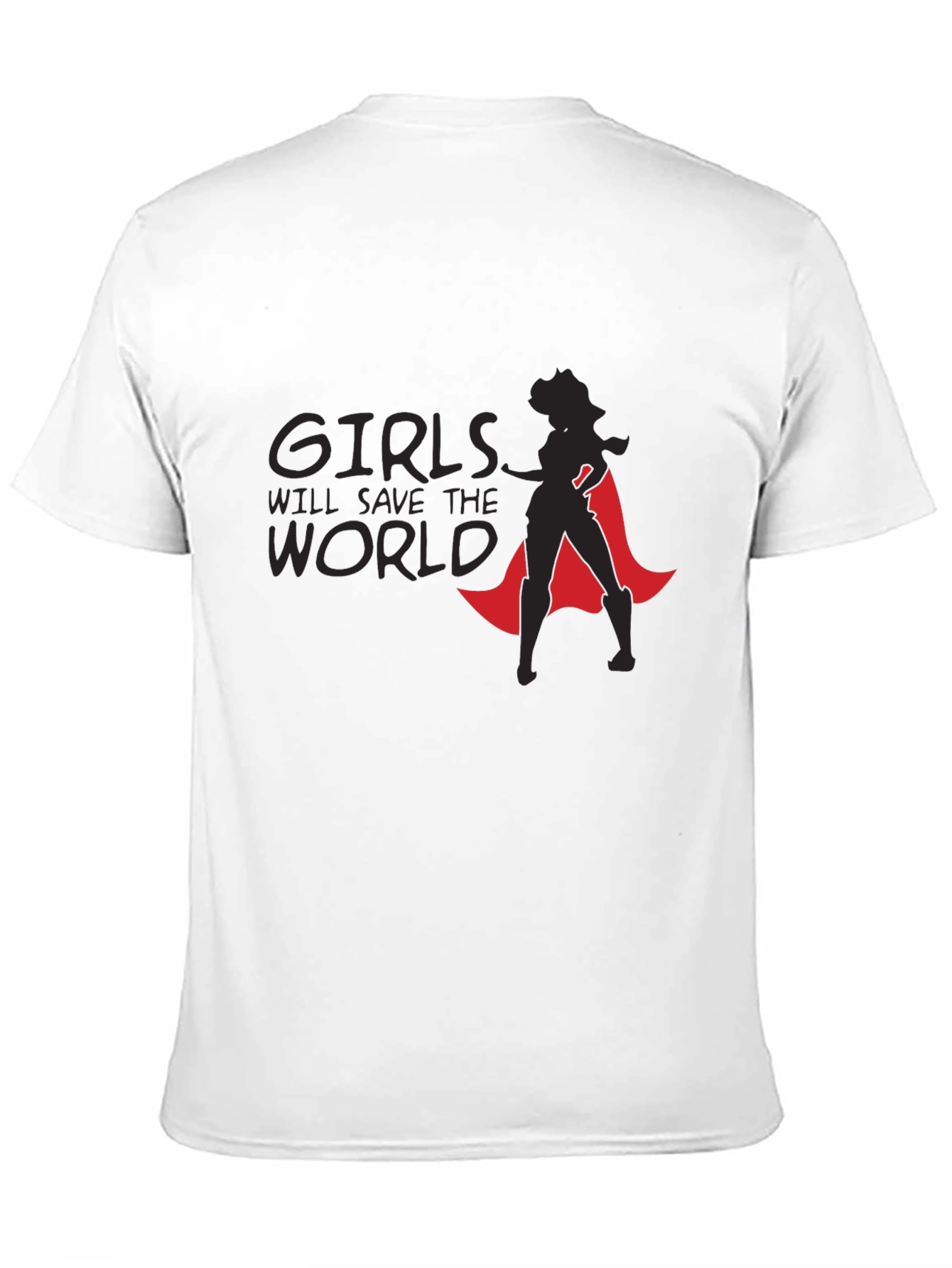 Girls Will Save The World Graphic Tee