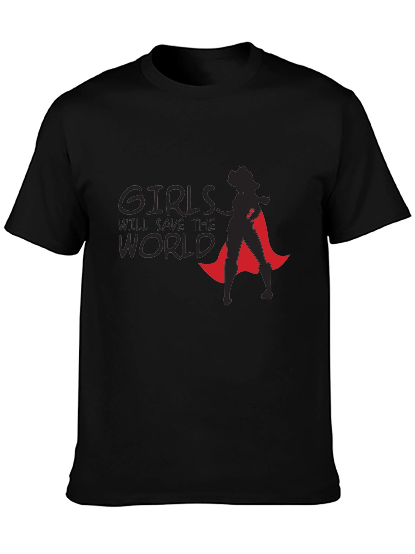 Girls Will Save The World Graphic Tee