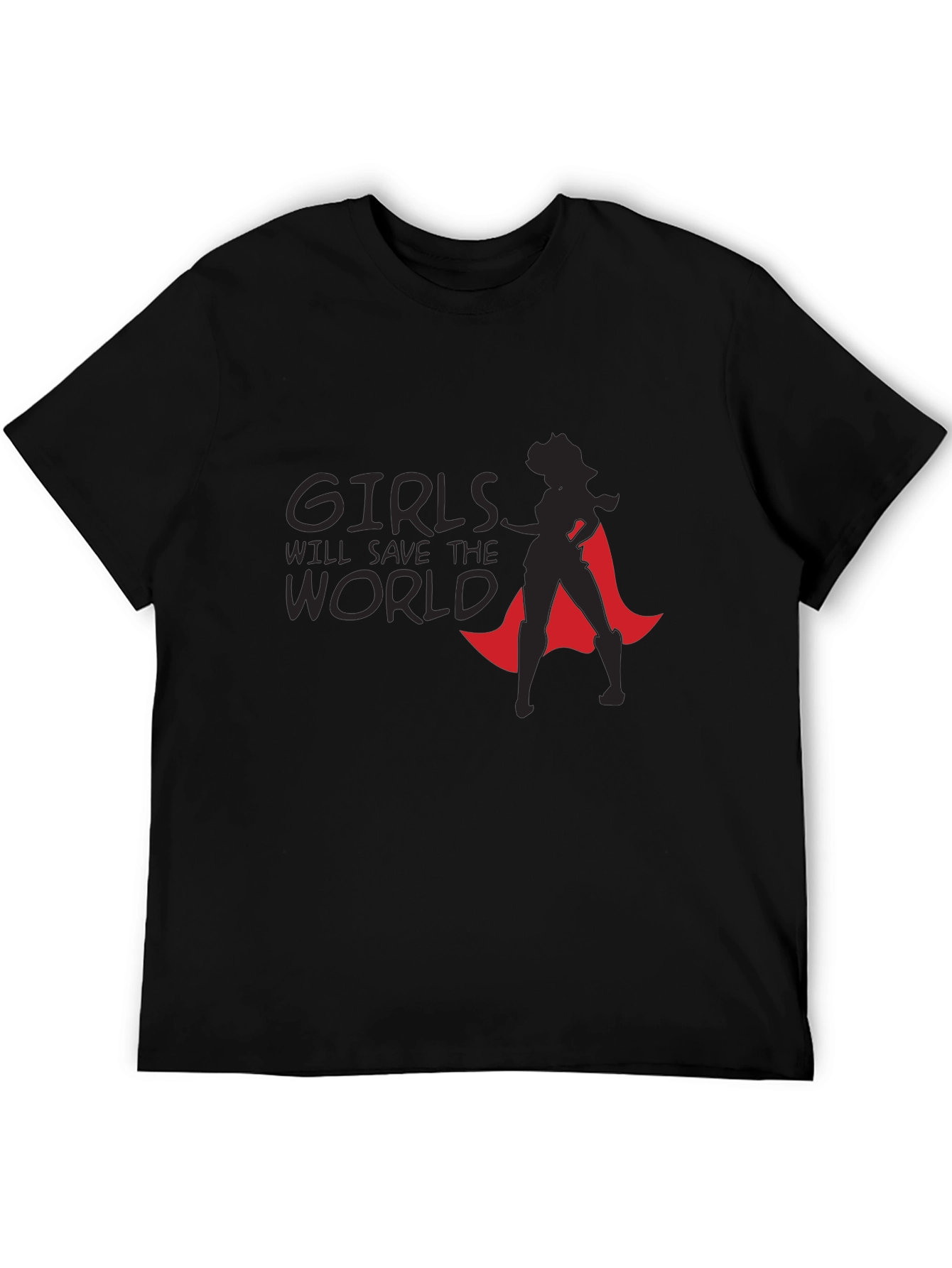 Girls Will Save The World Graphic Tee