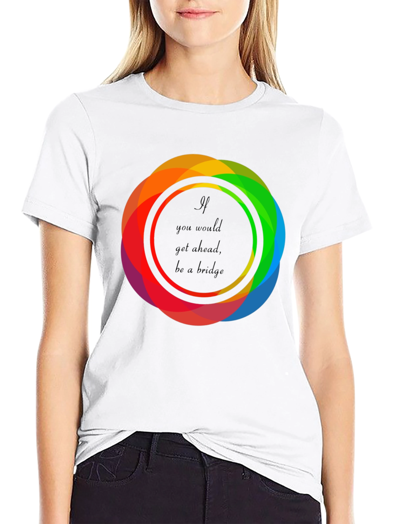 Inspiring Rainbow Bridge T-Shirt