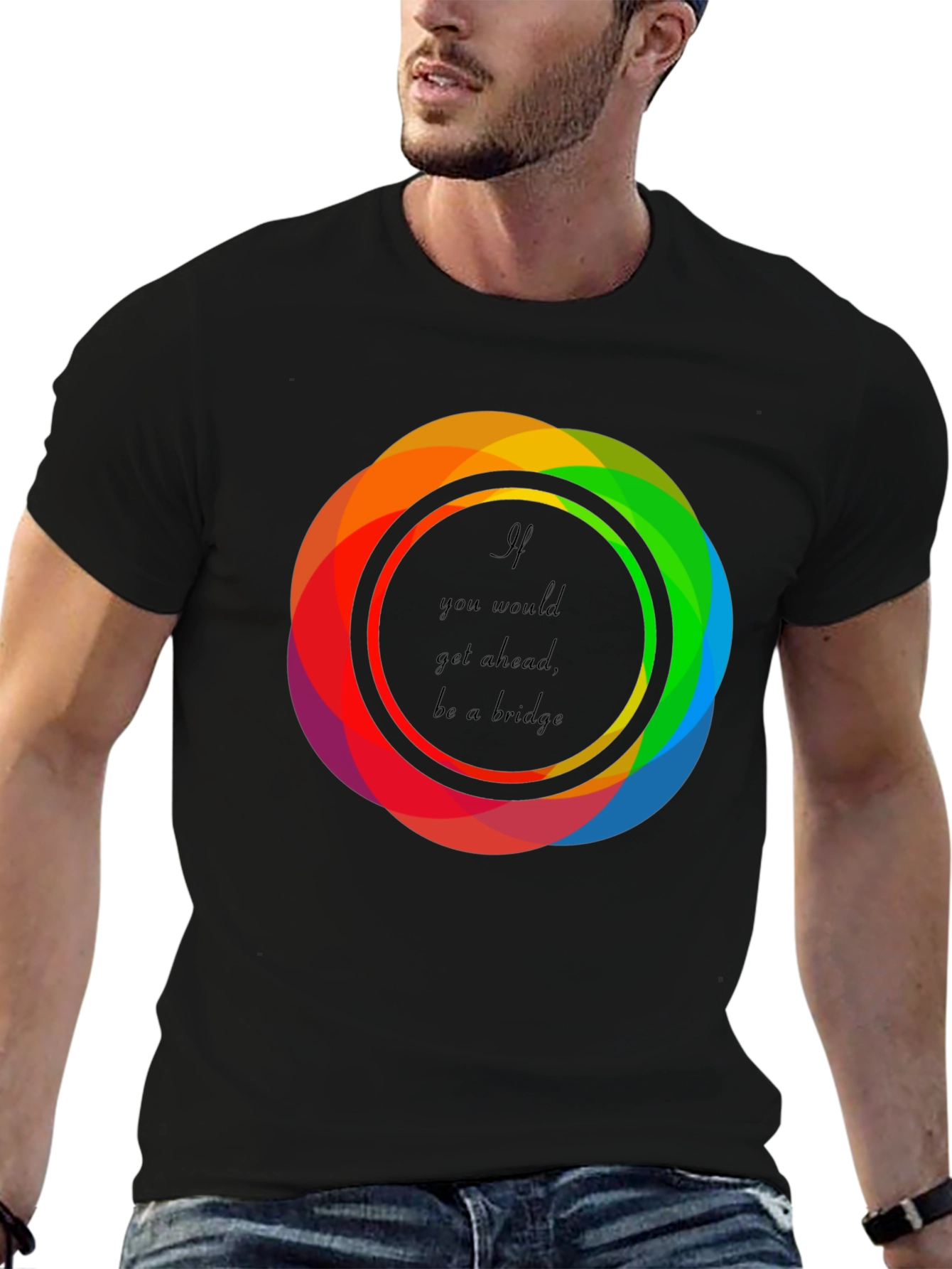 Inspiring Rainbow Bridge T-Shirt