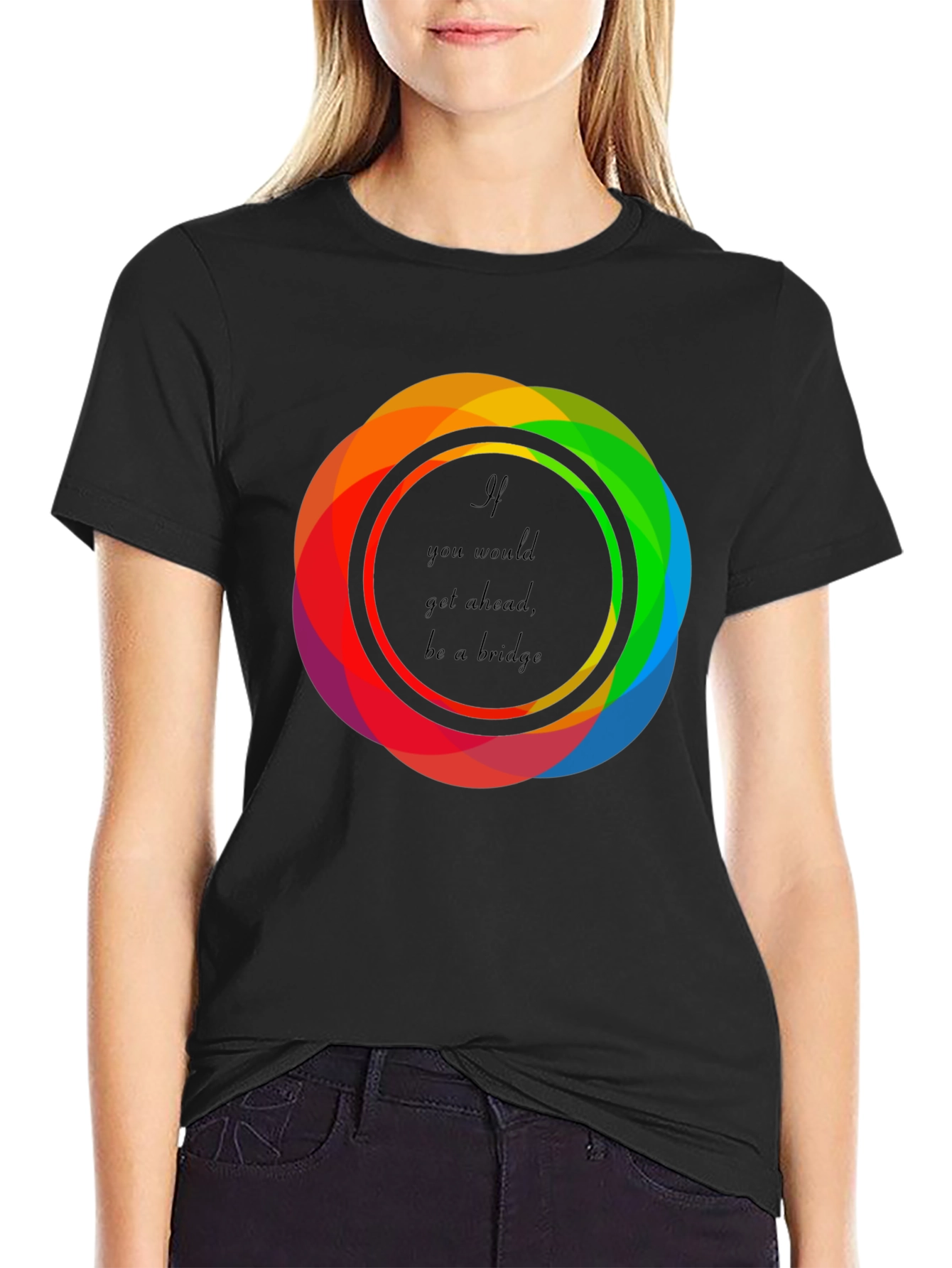 Inspiring Rainbow Bridge T-Shirt