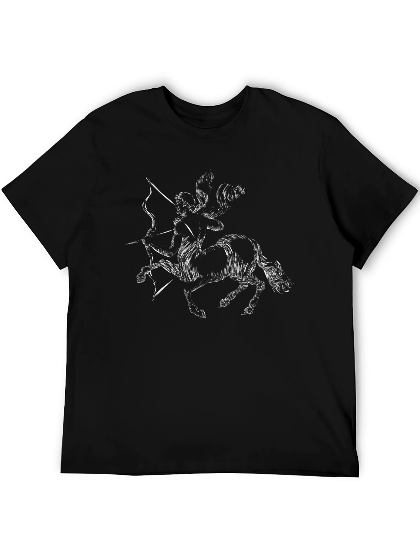 Centaur Archer Graphic Black T-Shirt