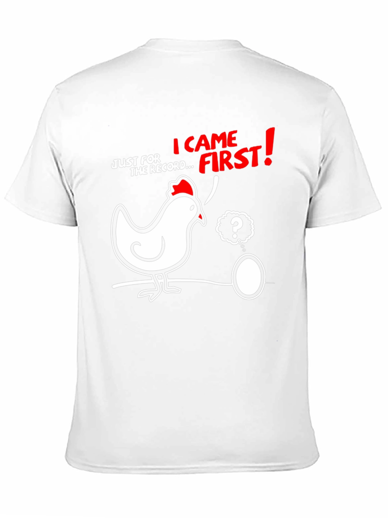 Chicken or the Egg? Funny Graphic T-Shirt