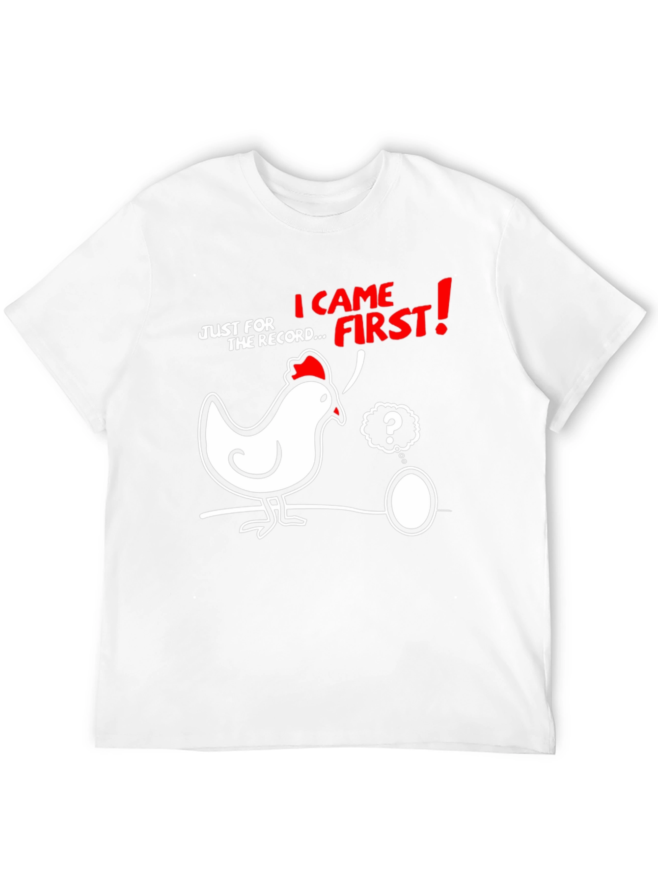 Chicken or the Egg? Funny Graphic T-Shirt