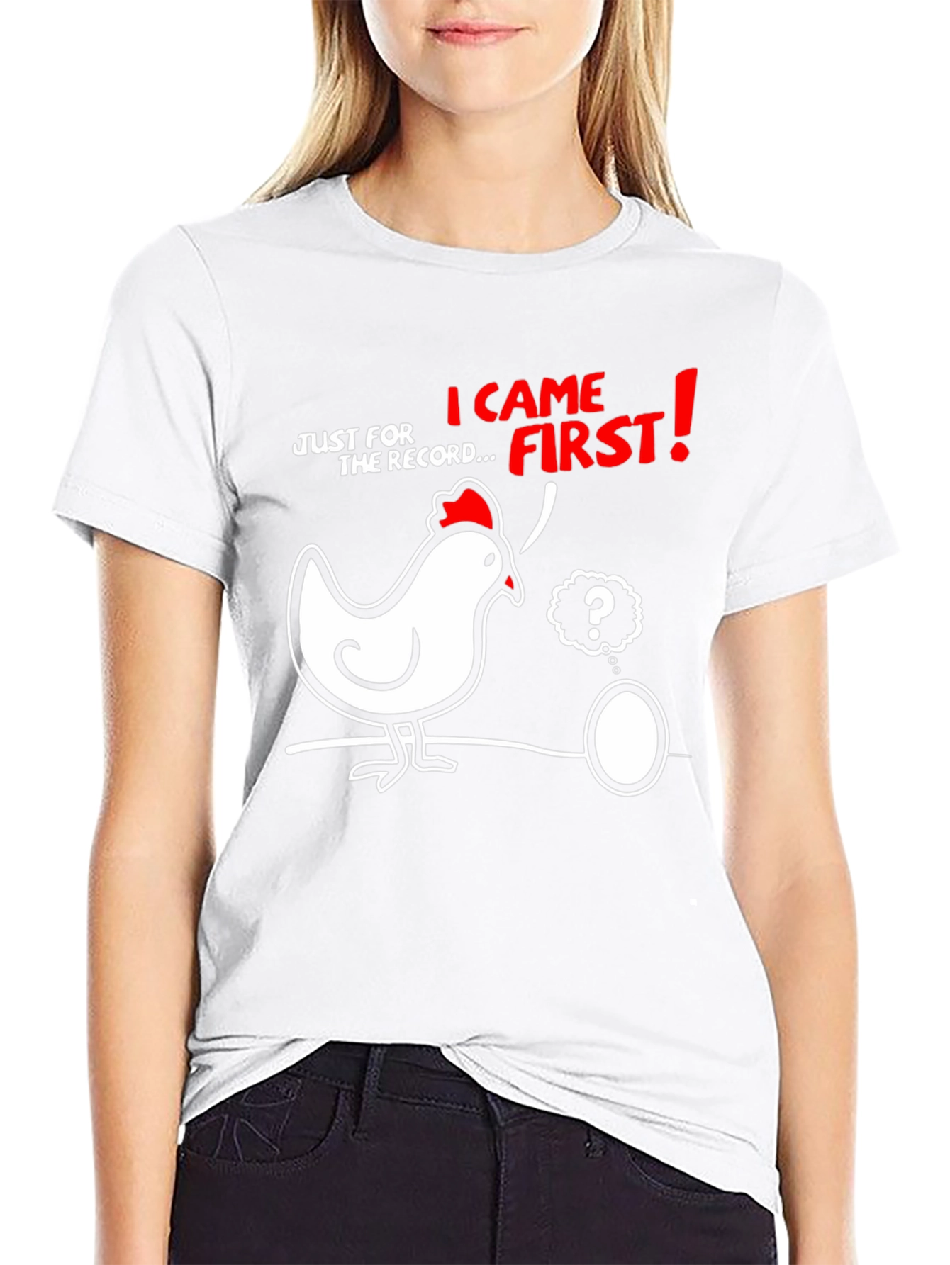 Chicken or the Egg? Funny Graphic T-Shirt