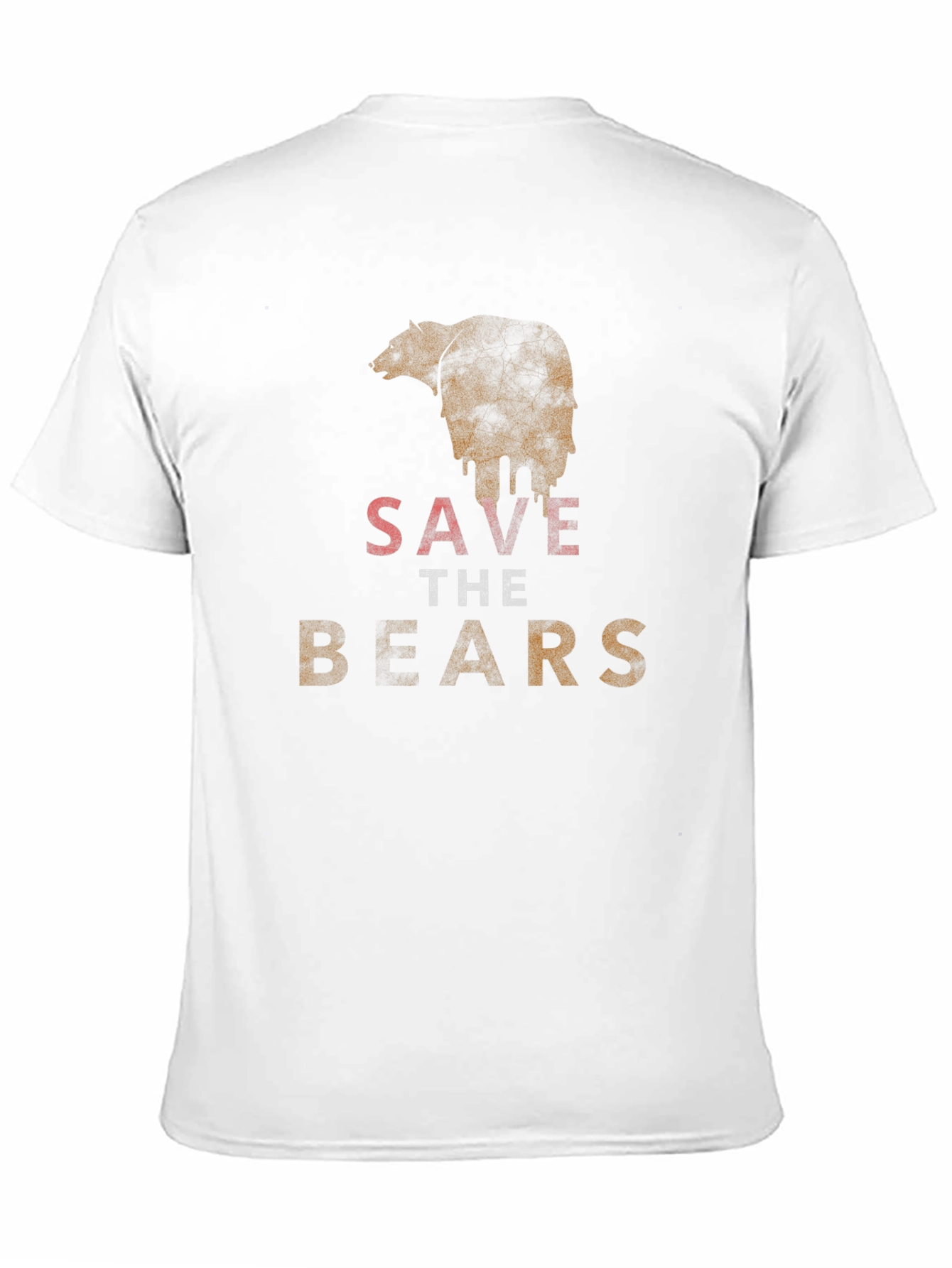 Save the Bears Graphic Tee - Eco-Friendly Design