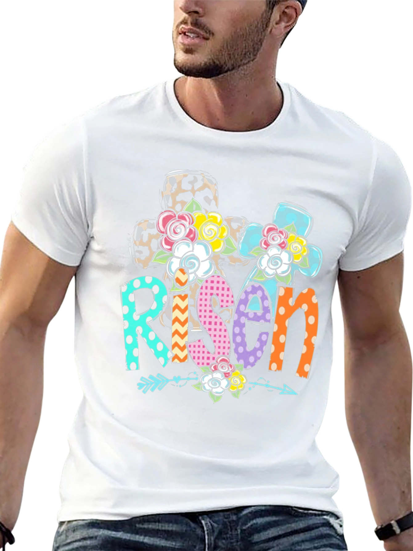Risen Graphic Tee - Easter Holiday Apparel