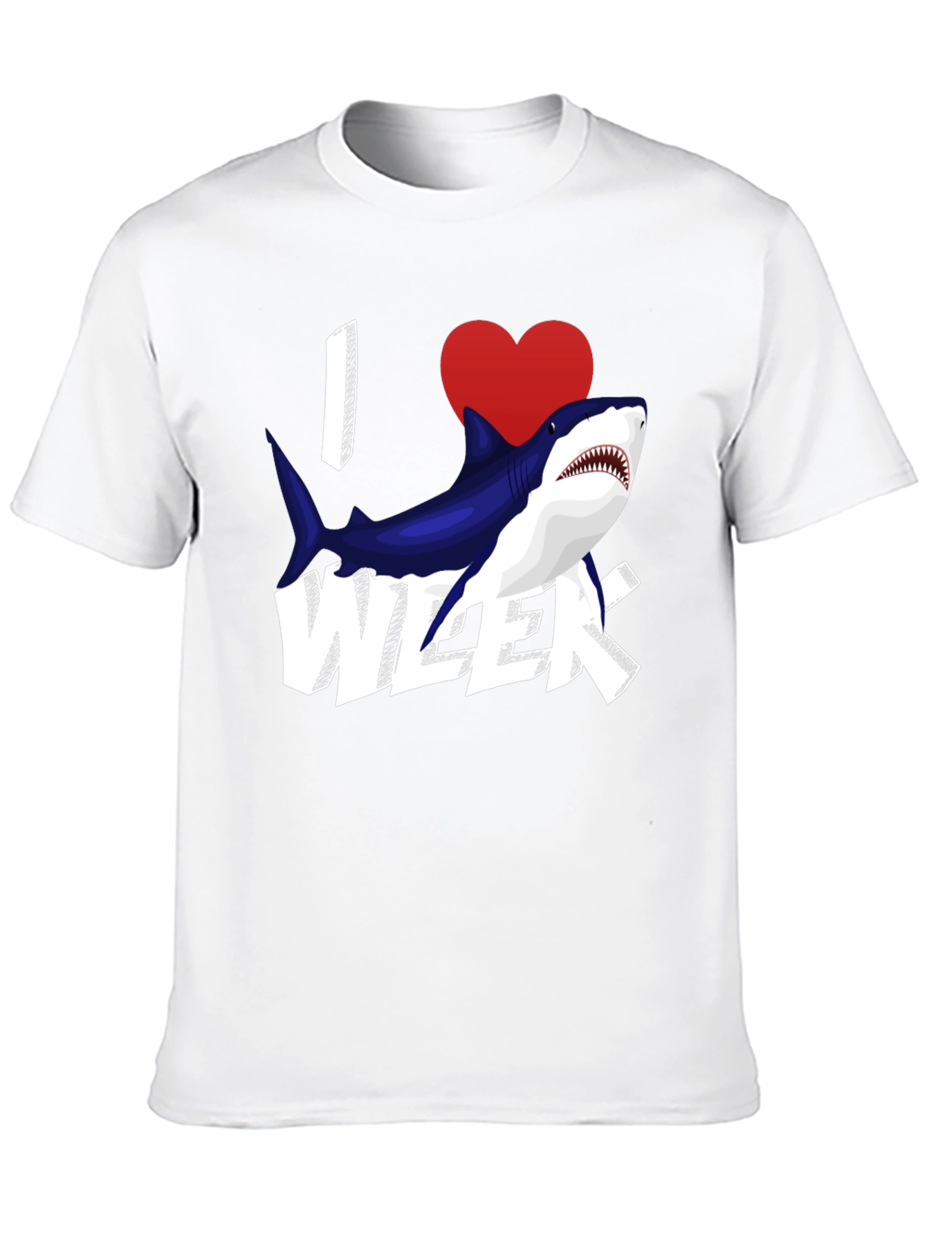 I Heart Shark Week Graphic Tee