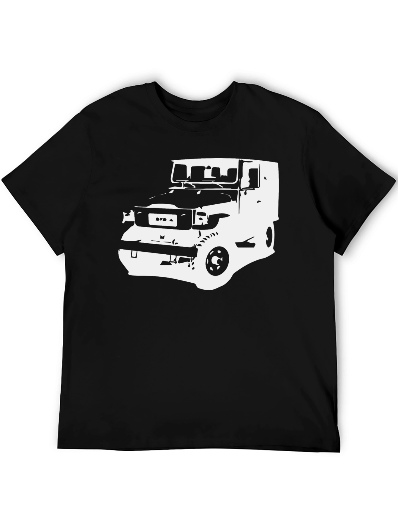Black Truck Graphic Tee - Casual Style