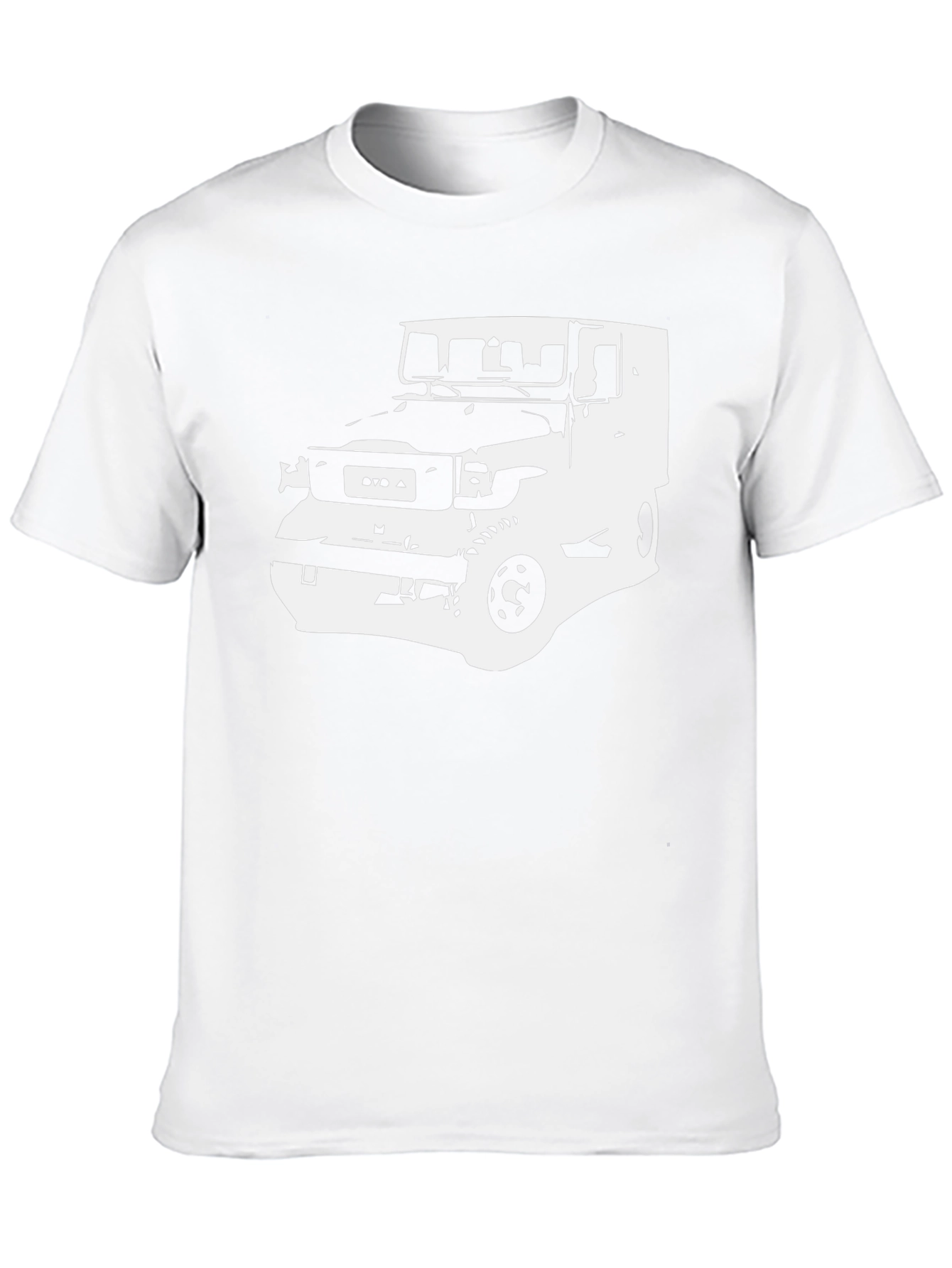 Black Truck Graphic Tee - Casual Style