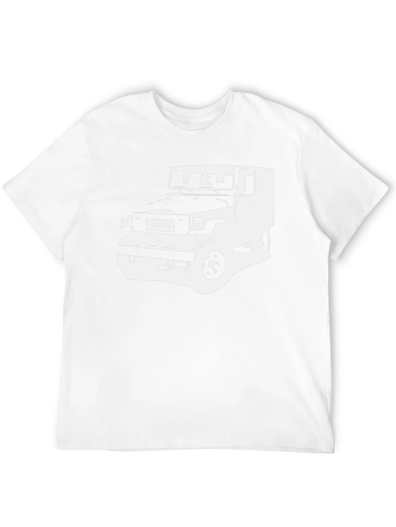 Black Truck Graphic Tee - Casual Style