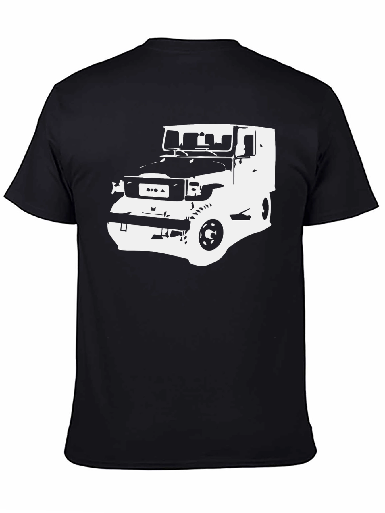 Black Truck Graphic Tee - Casual Style