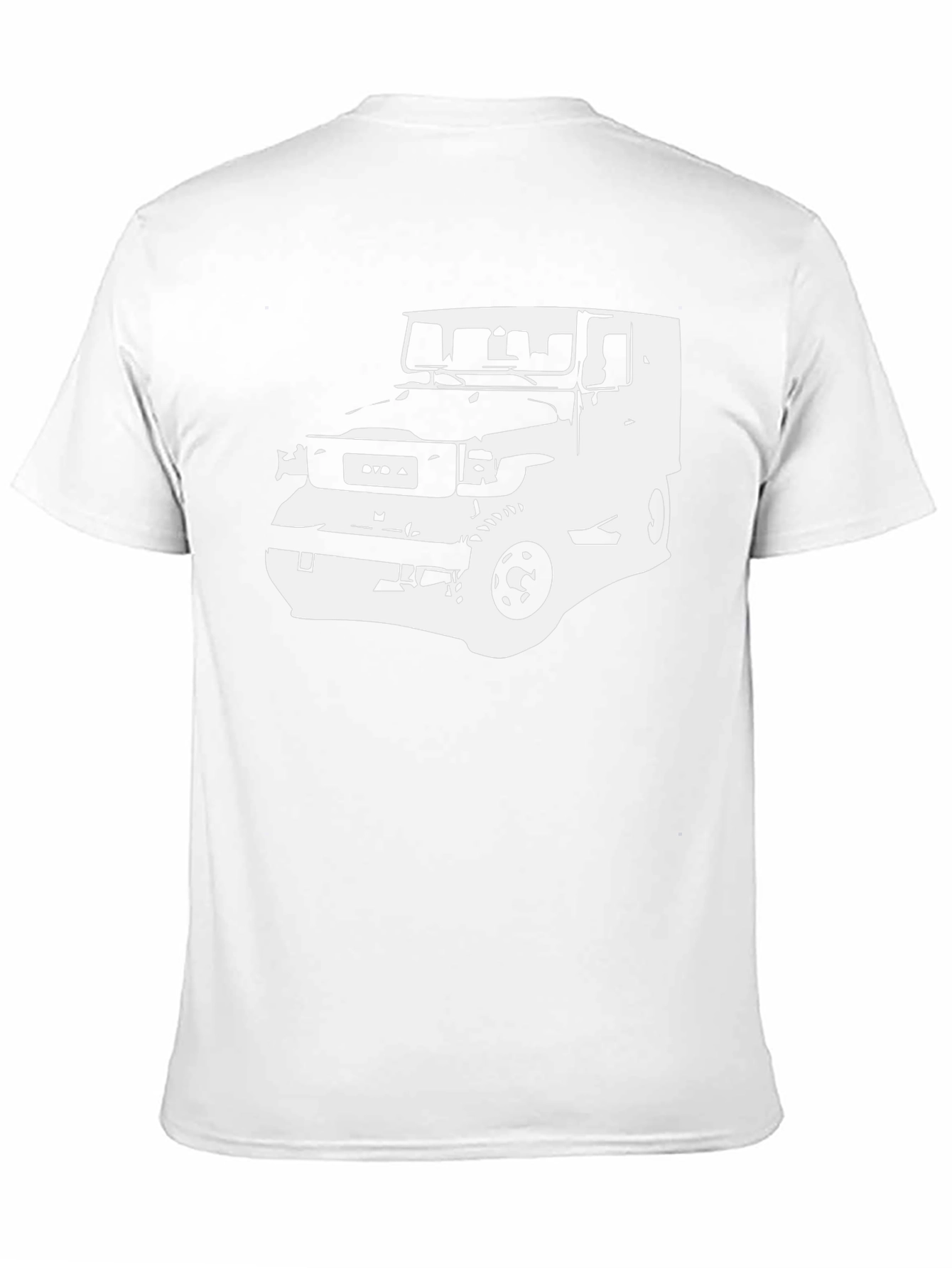 Black Truck Graphic Tee - Casual Style