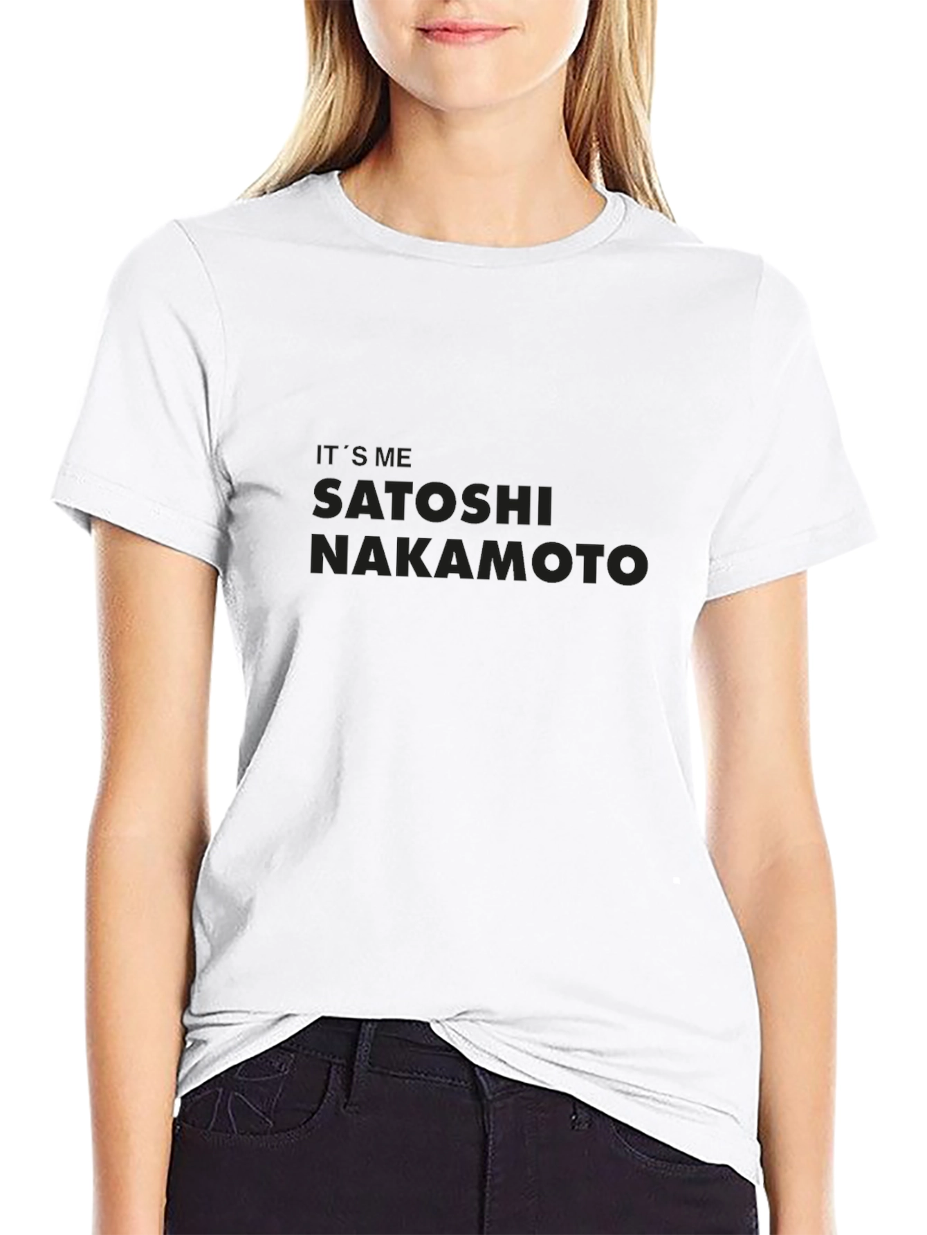 Its Me Satoshi Nakamoto T-Shirt - Crypto Fan Tee