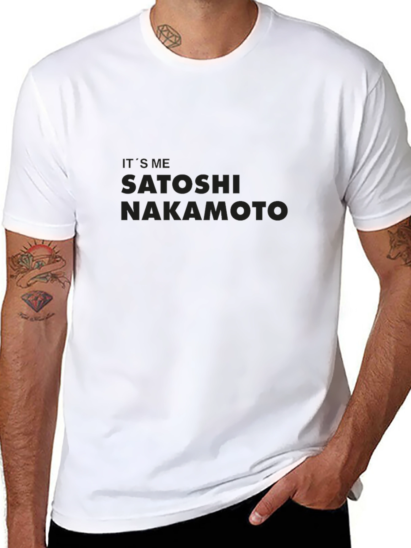 Its Me Satoshi Nakamoto T-Shirt - Crypto Fan Tee
