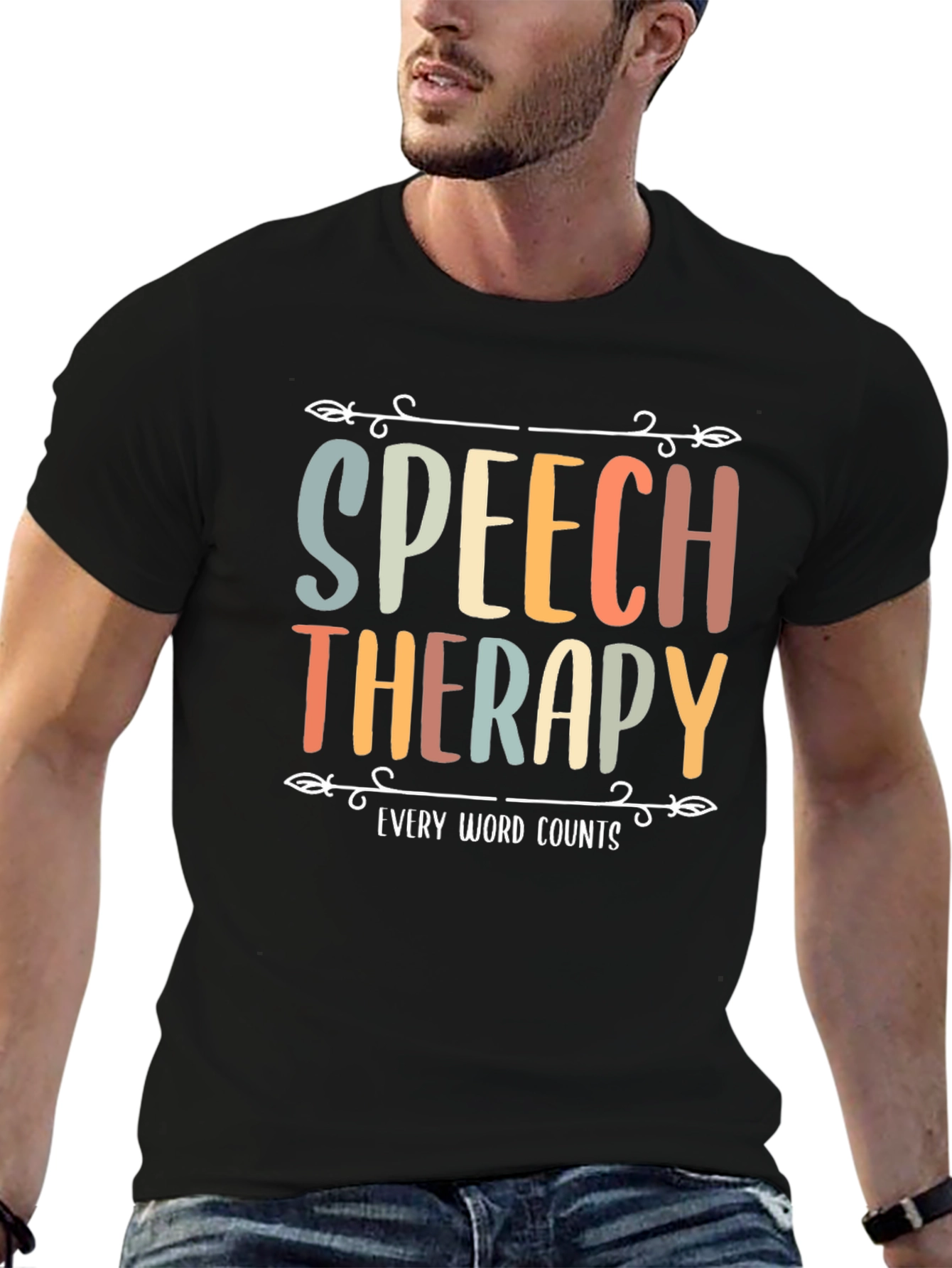 Speech Therapy Every Word Counts T-Shirt