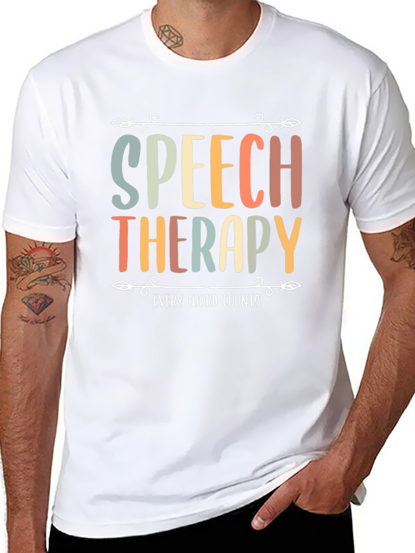 Speech Therapy Every Word Counts T-Shirt