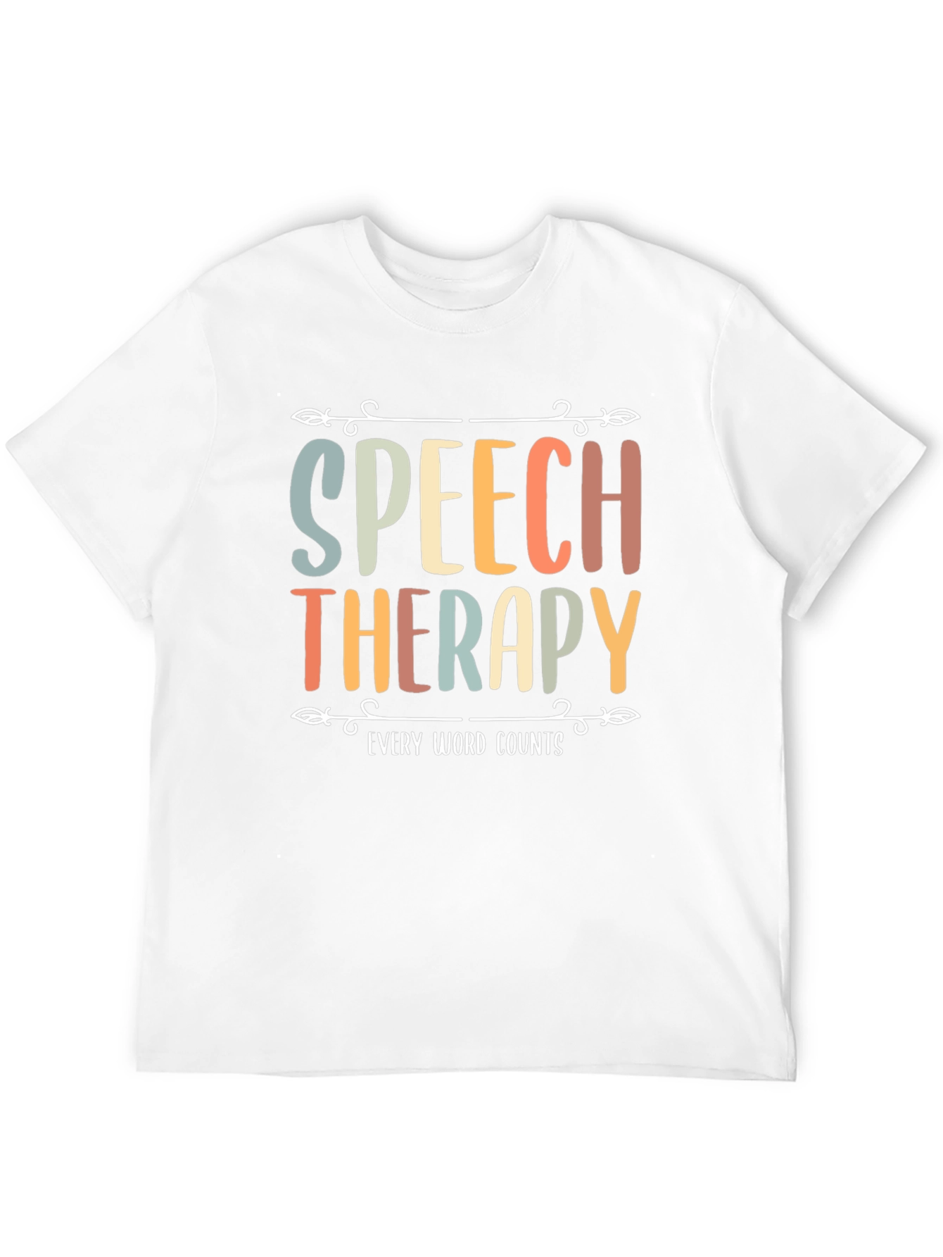 Speech Therapy Every Word Counts T-Shirt