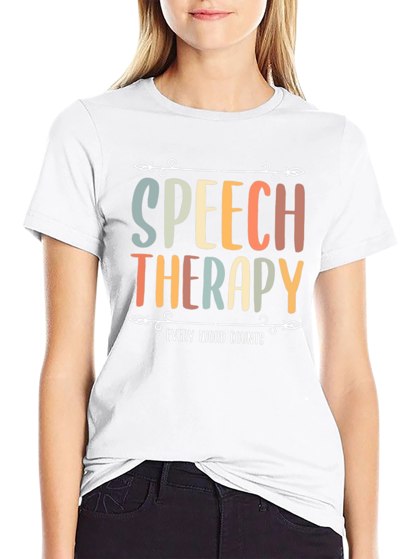 Speech Therapy Every Word Counts T-Shirt