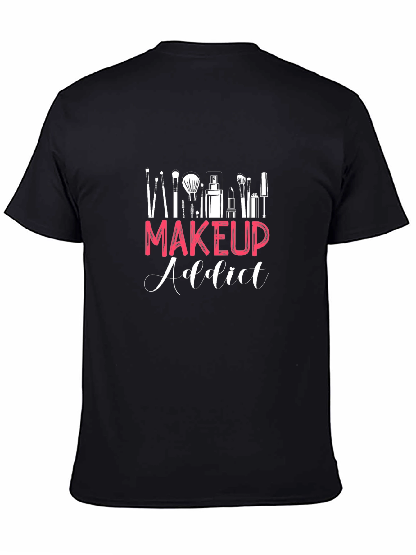Makeup Addict Graphic T-Shirt - Unisex Black Tee