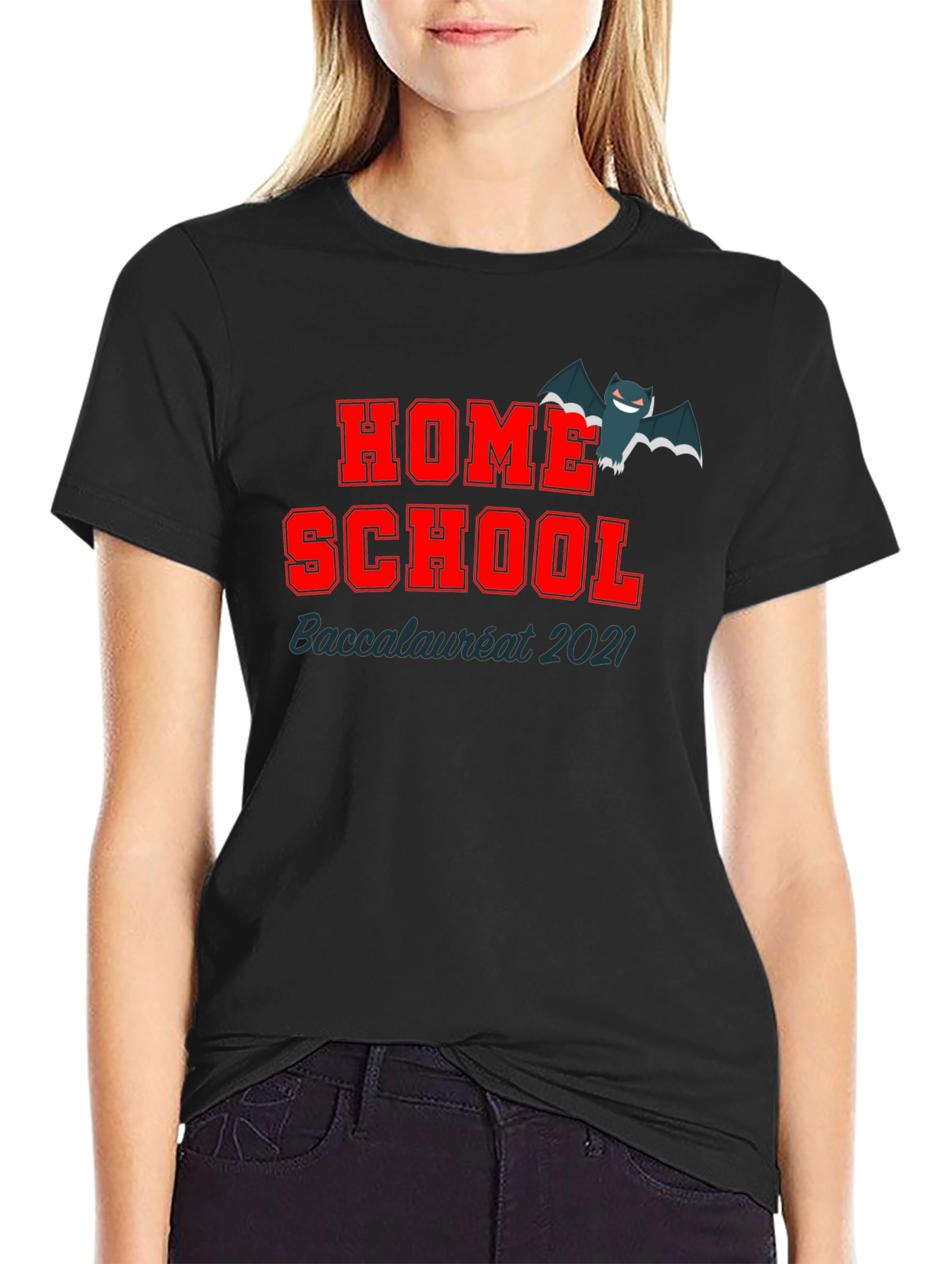Home School Baccalauréat 2021 Black Tee