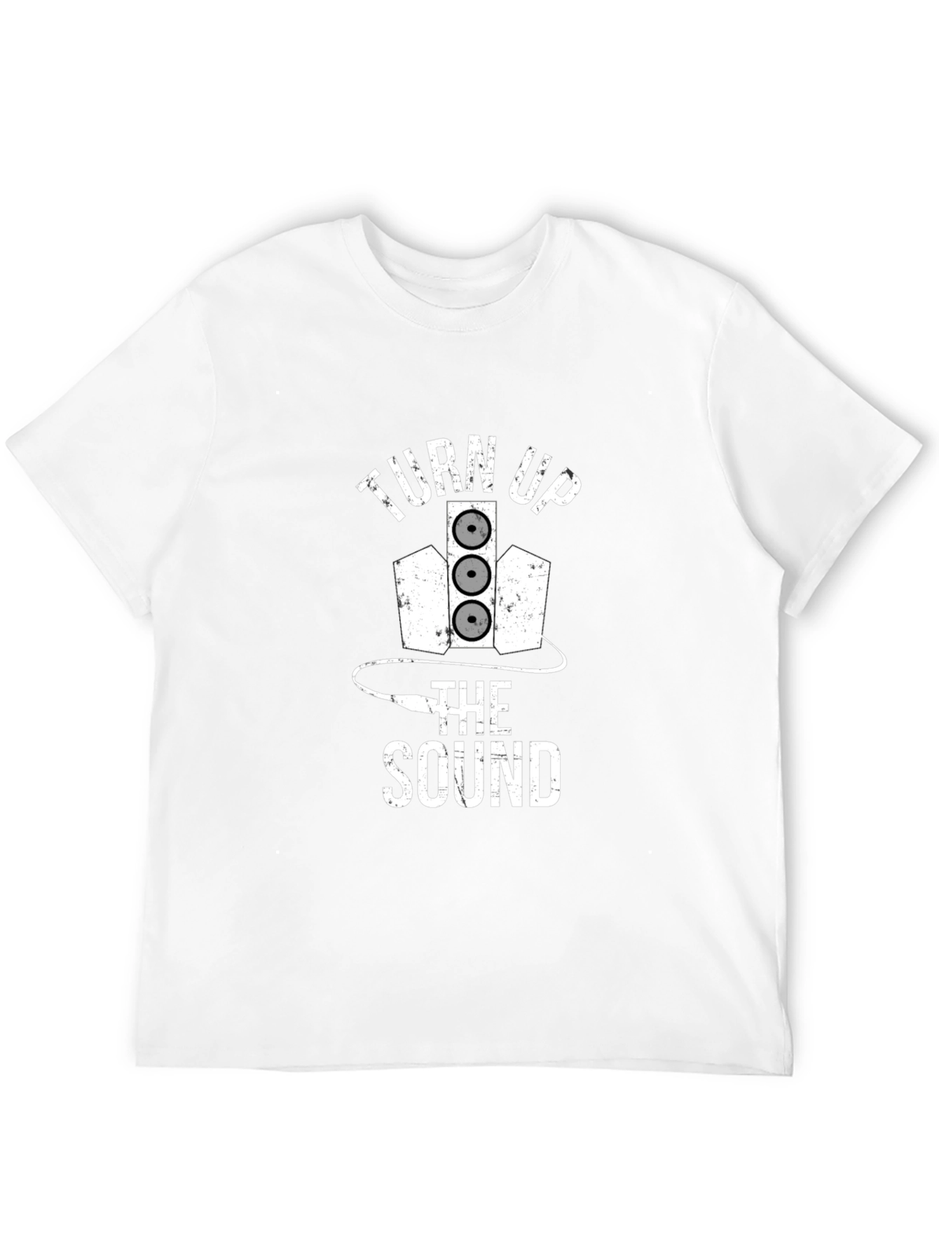 Turn Up the Sound Black T-Shirt