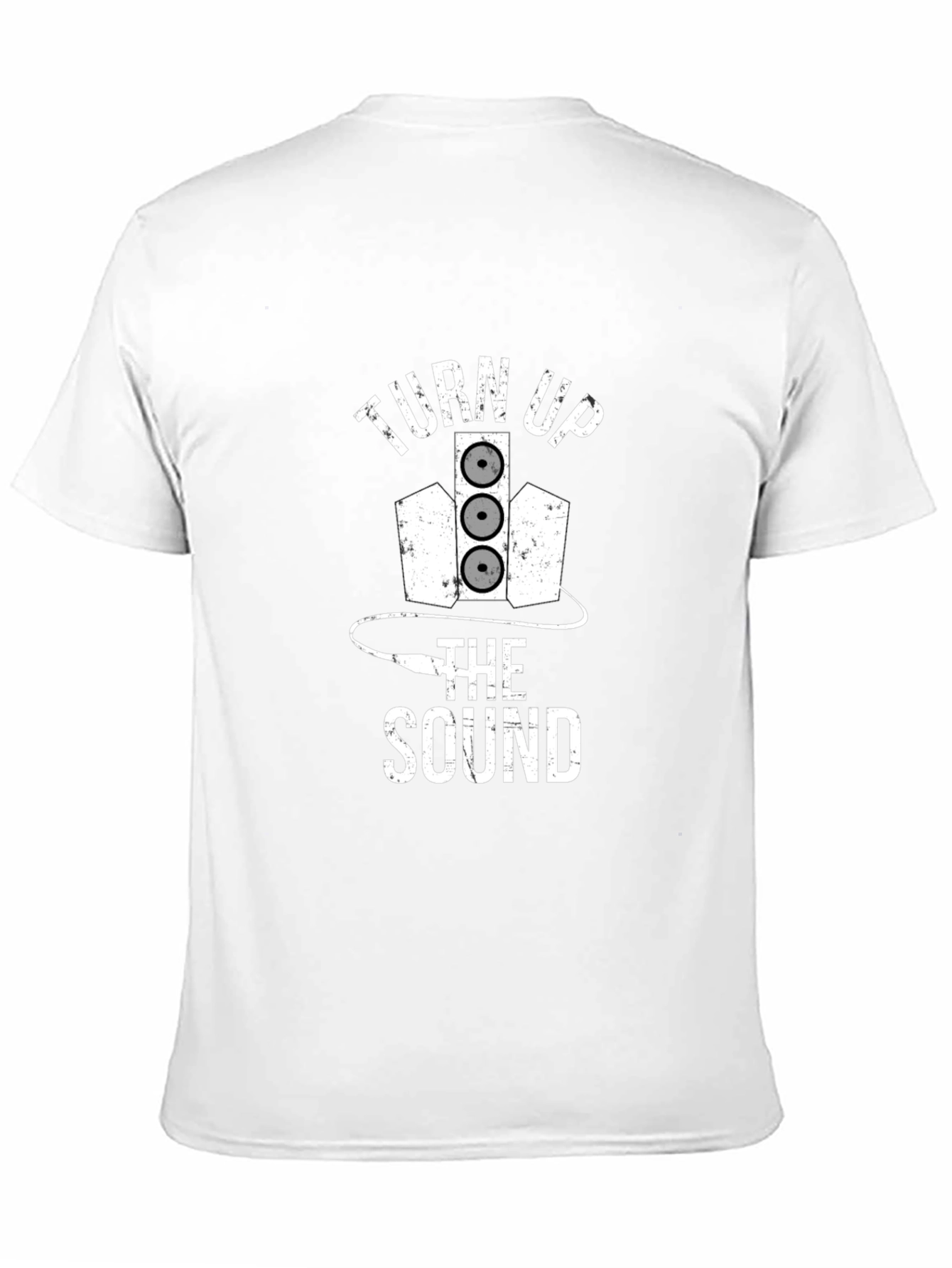 Turn Up the Sound Black T-Shirt