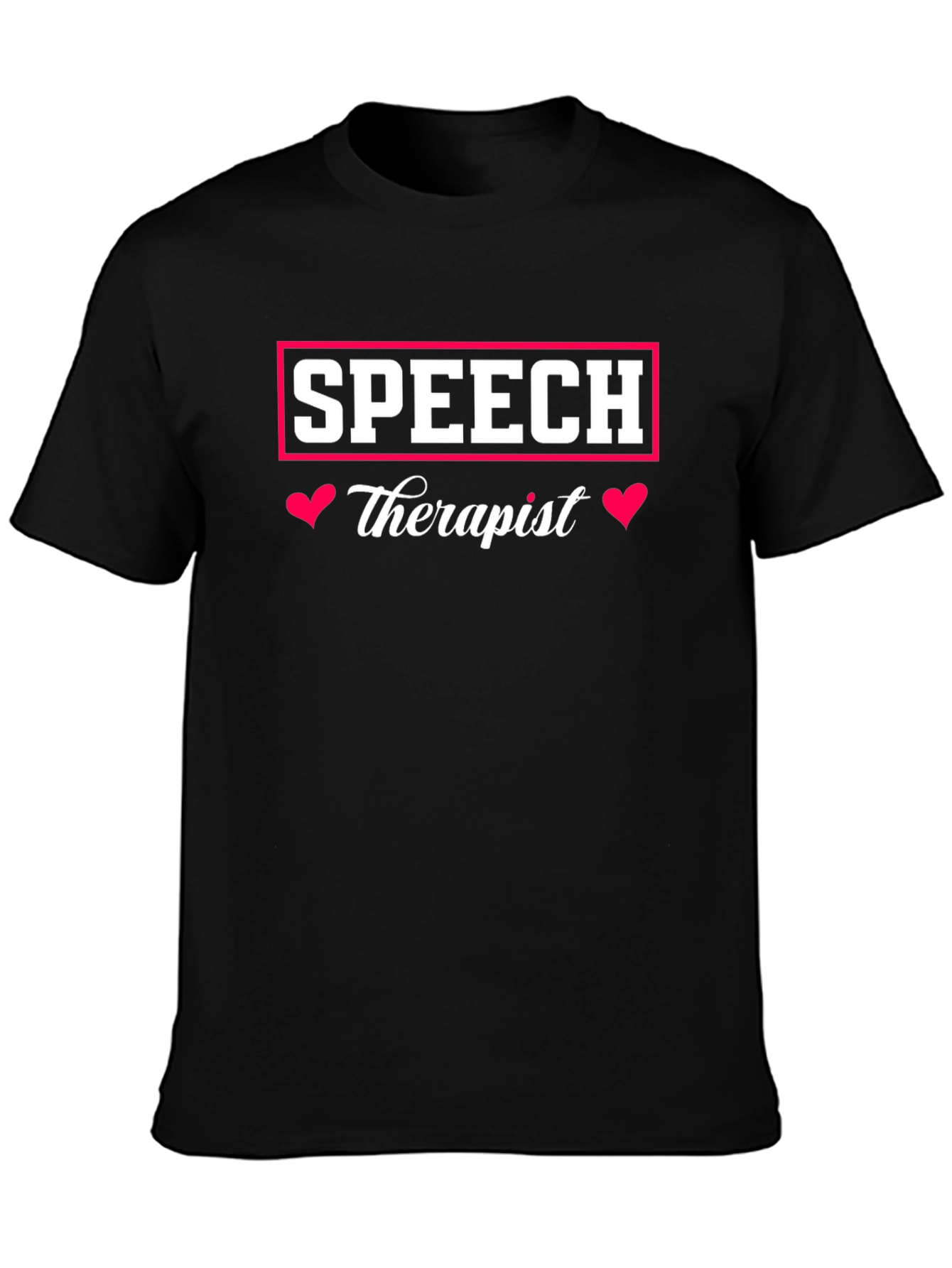 Speech Therapist T-Shirt - Heart Design