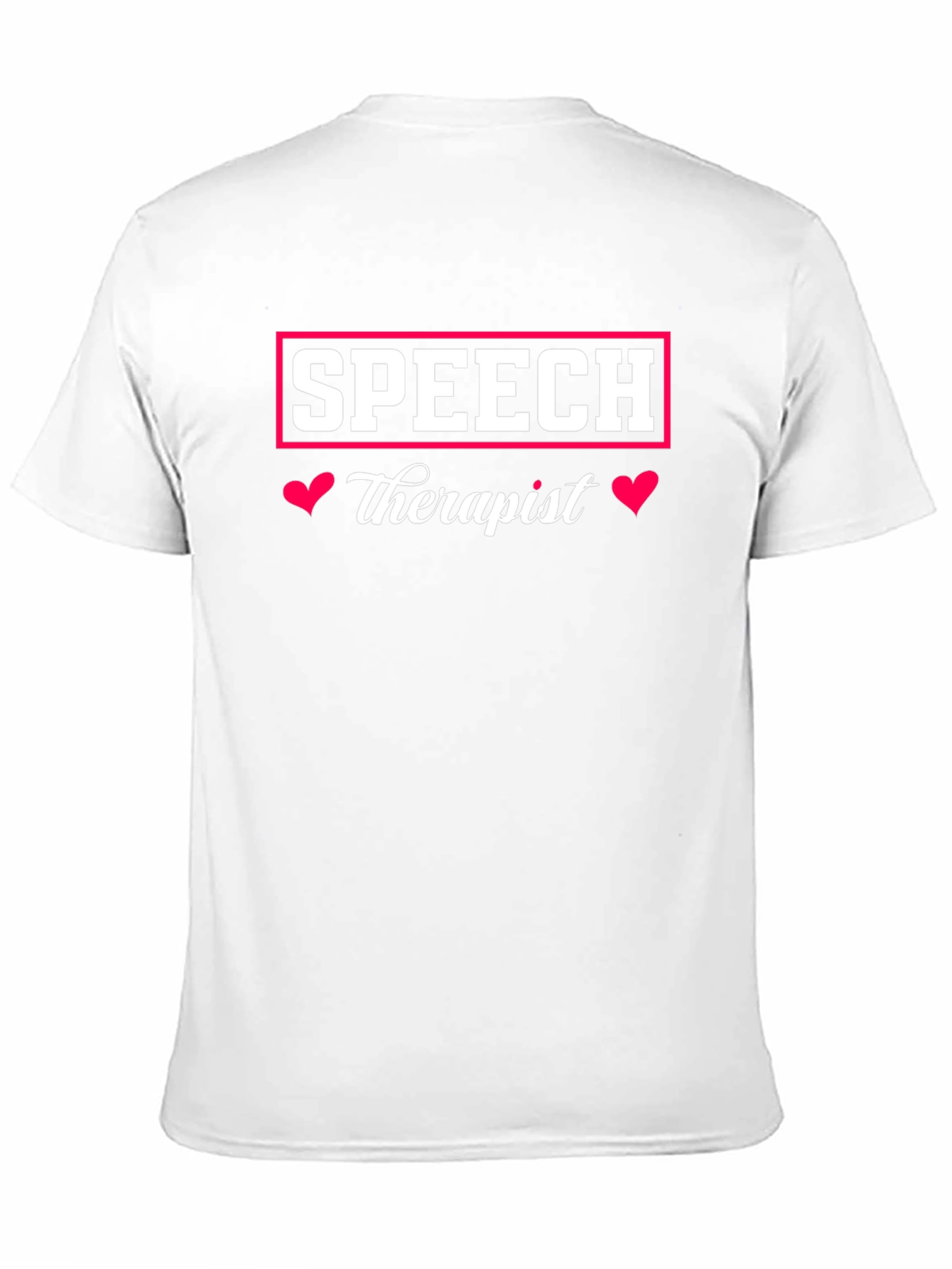 Speech Therapist T-Shirt - Heart Design