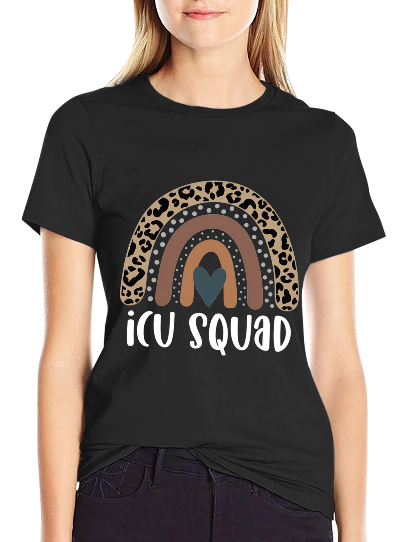 ICU Squad Rainbow Graphic Tee