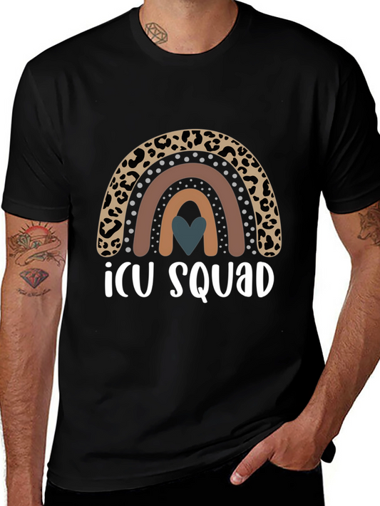 ICU Squad Rainbow Graphic Tee