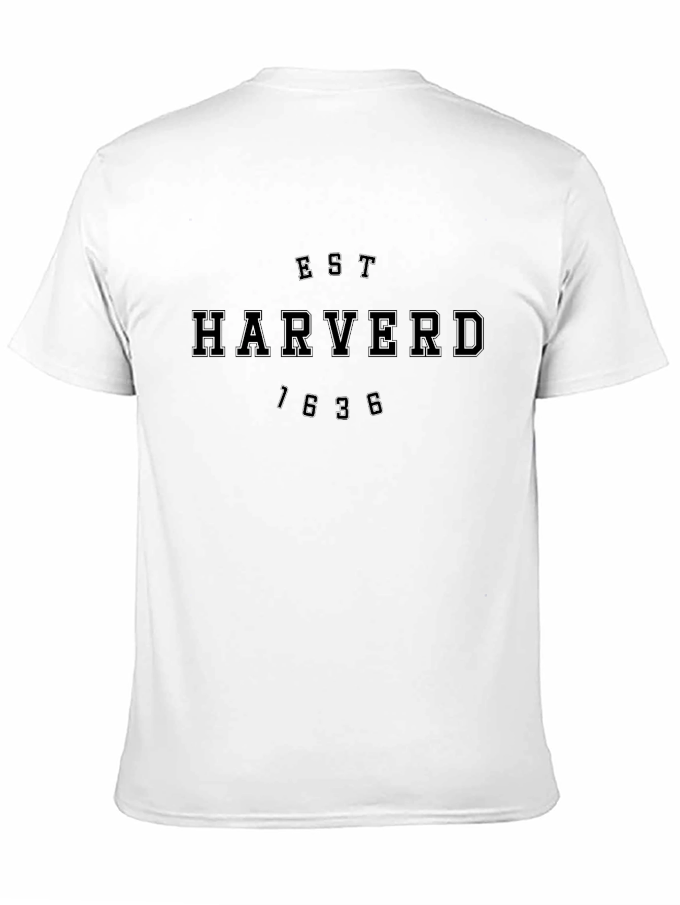 Harvard Est. 1636 Black T-Shirt