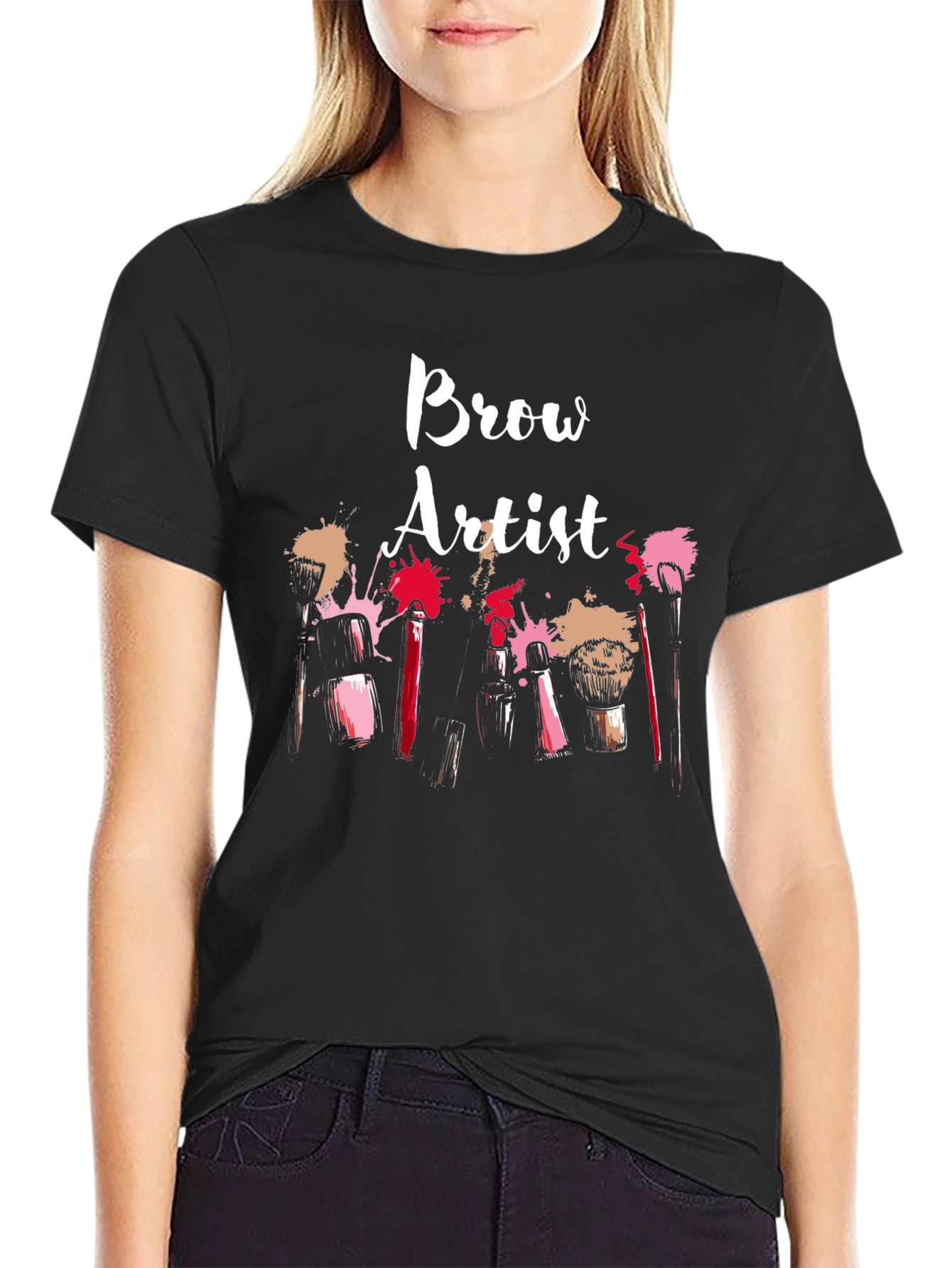 Brow Artist T-Shirt - Makeup Artist Apparel