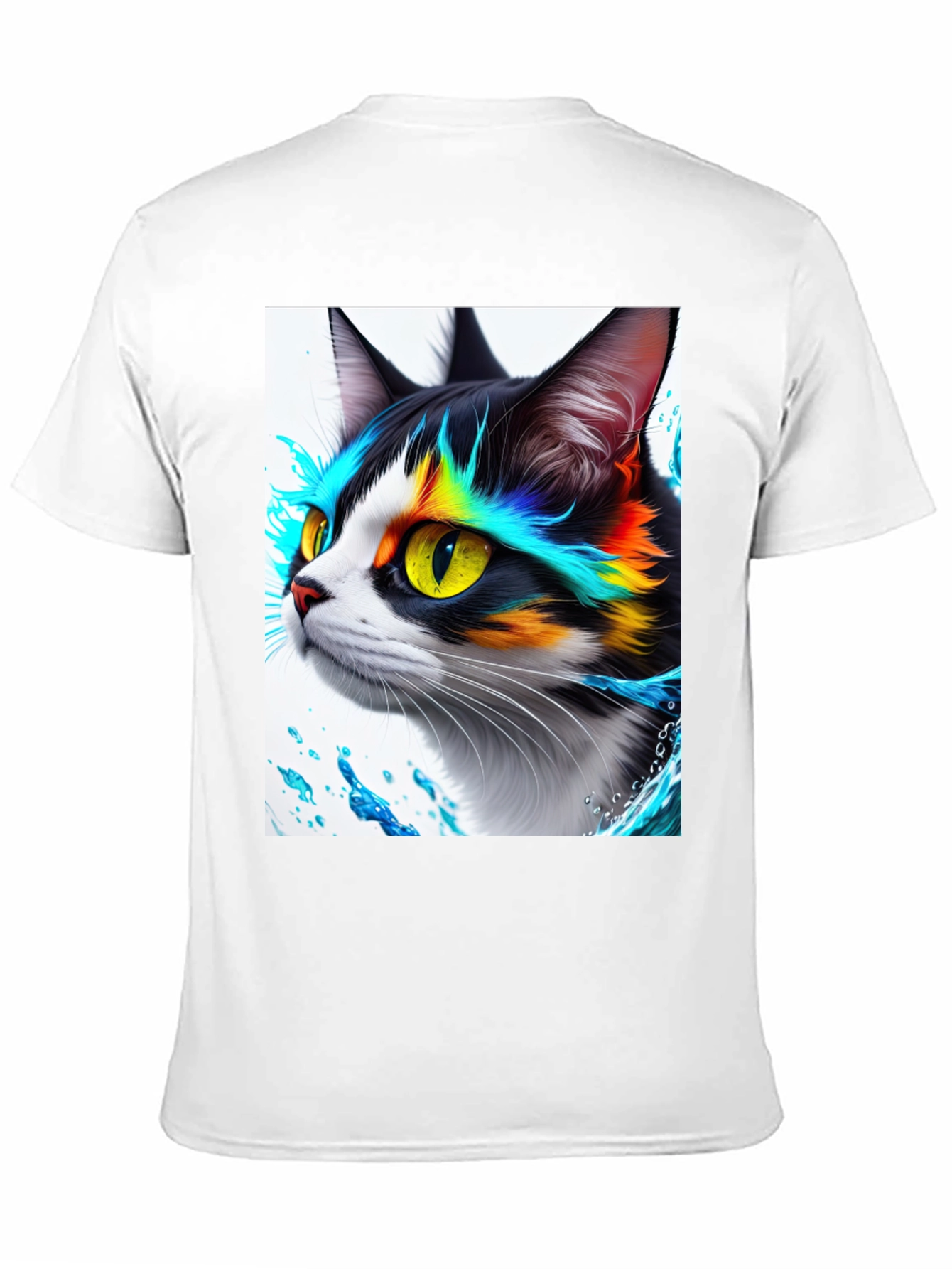 Rainbow Cat T-Shirt - Unique Graphic Tee