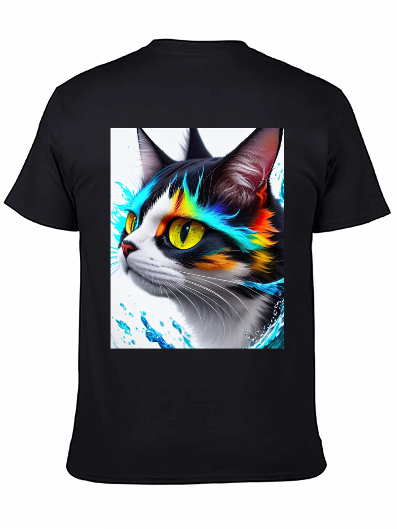 Rainbow Cat T-Shirt - Unique Graphic Tee