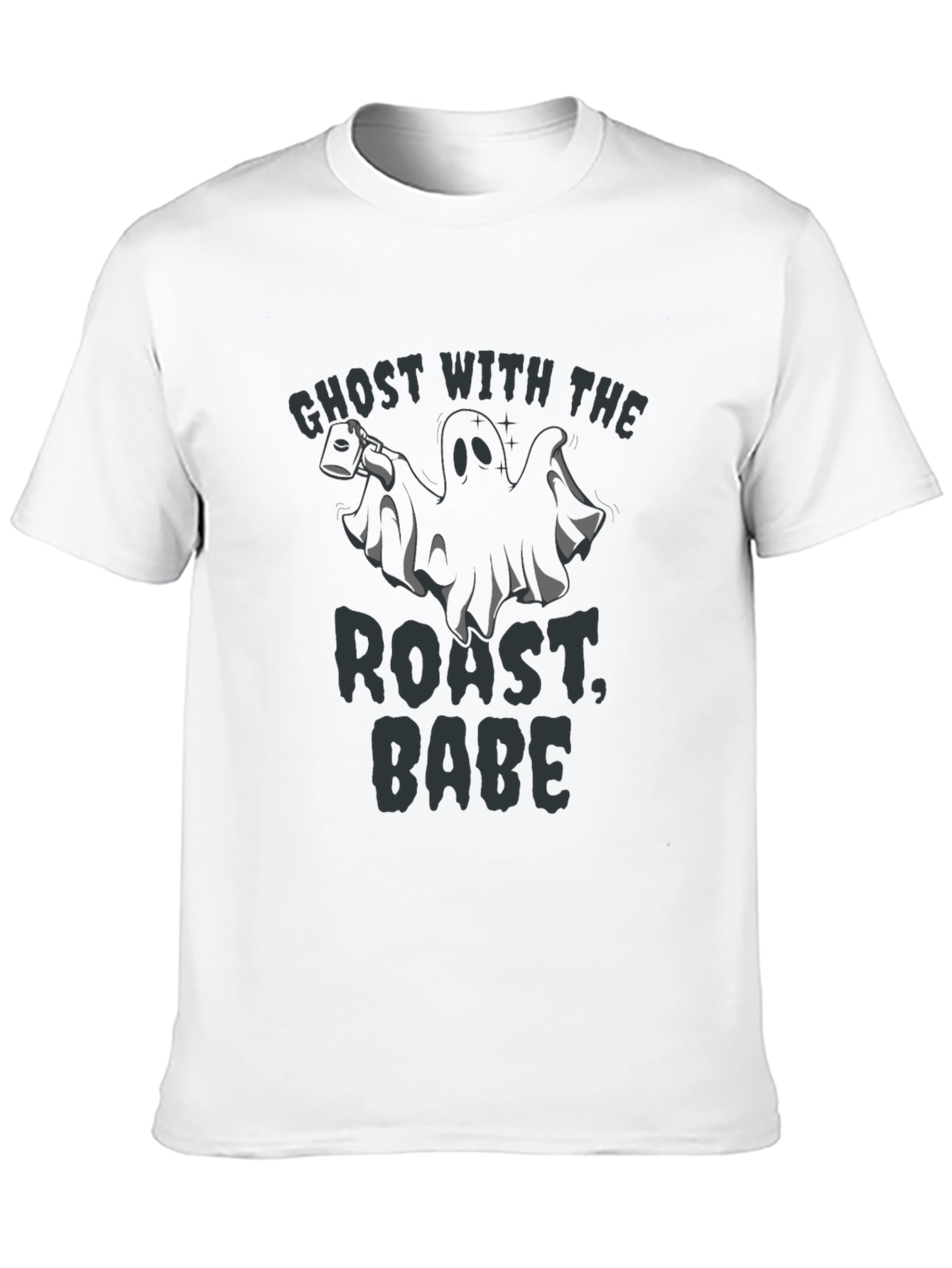 Ghost with Roast Babe Graphic Tee