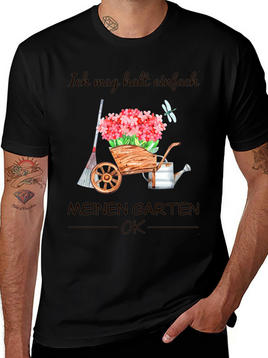 Gardening T-Shirt - Ich mag halt einfach MEINEN GARTEN OK
