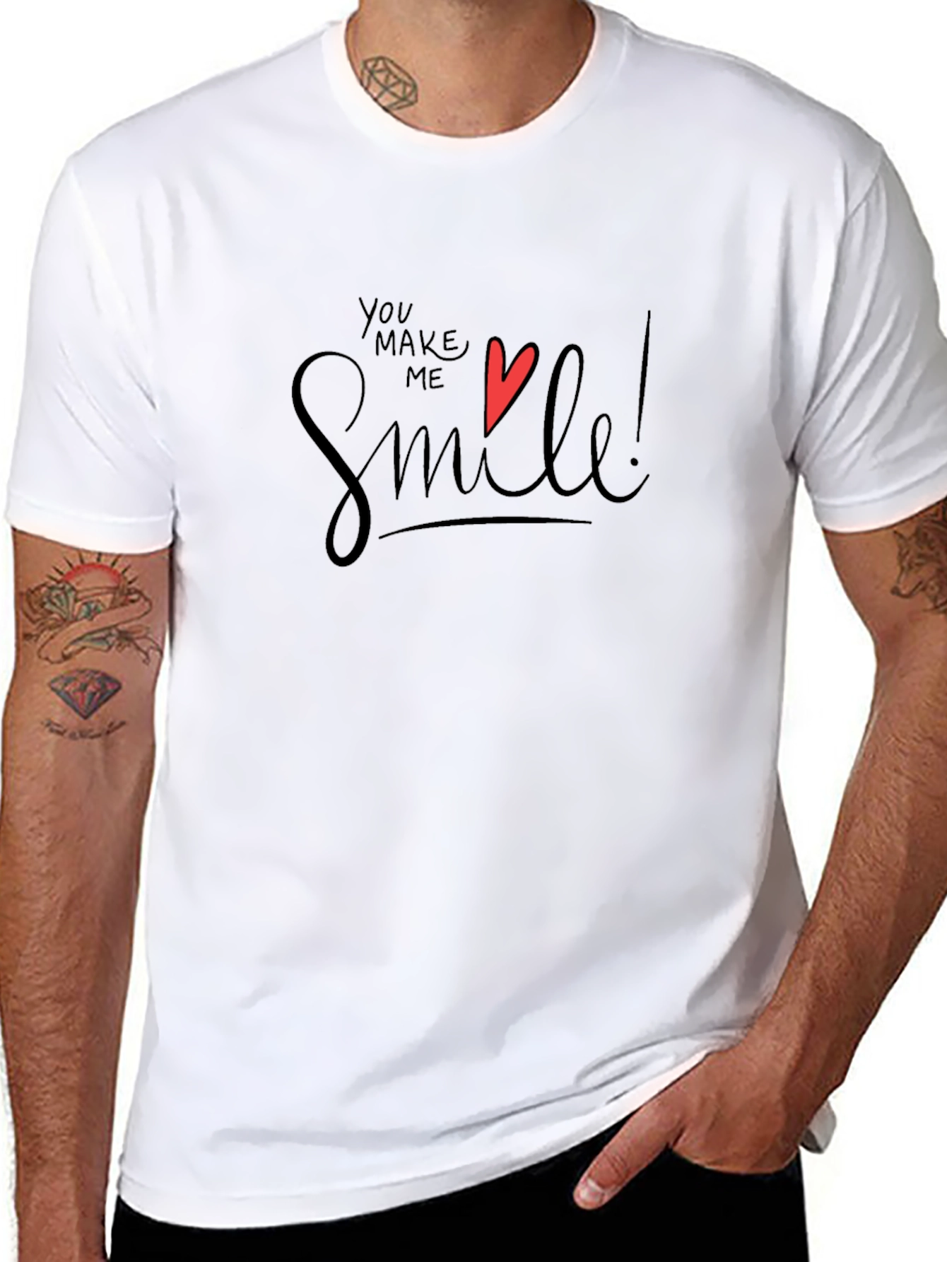 You Make Me Smile Graphic Tee