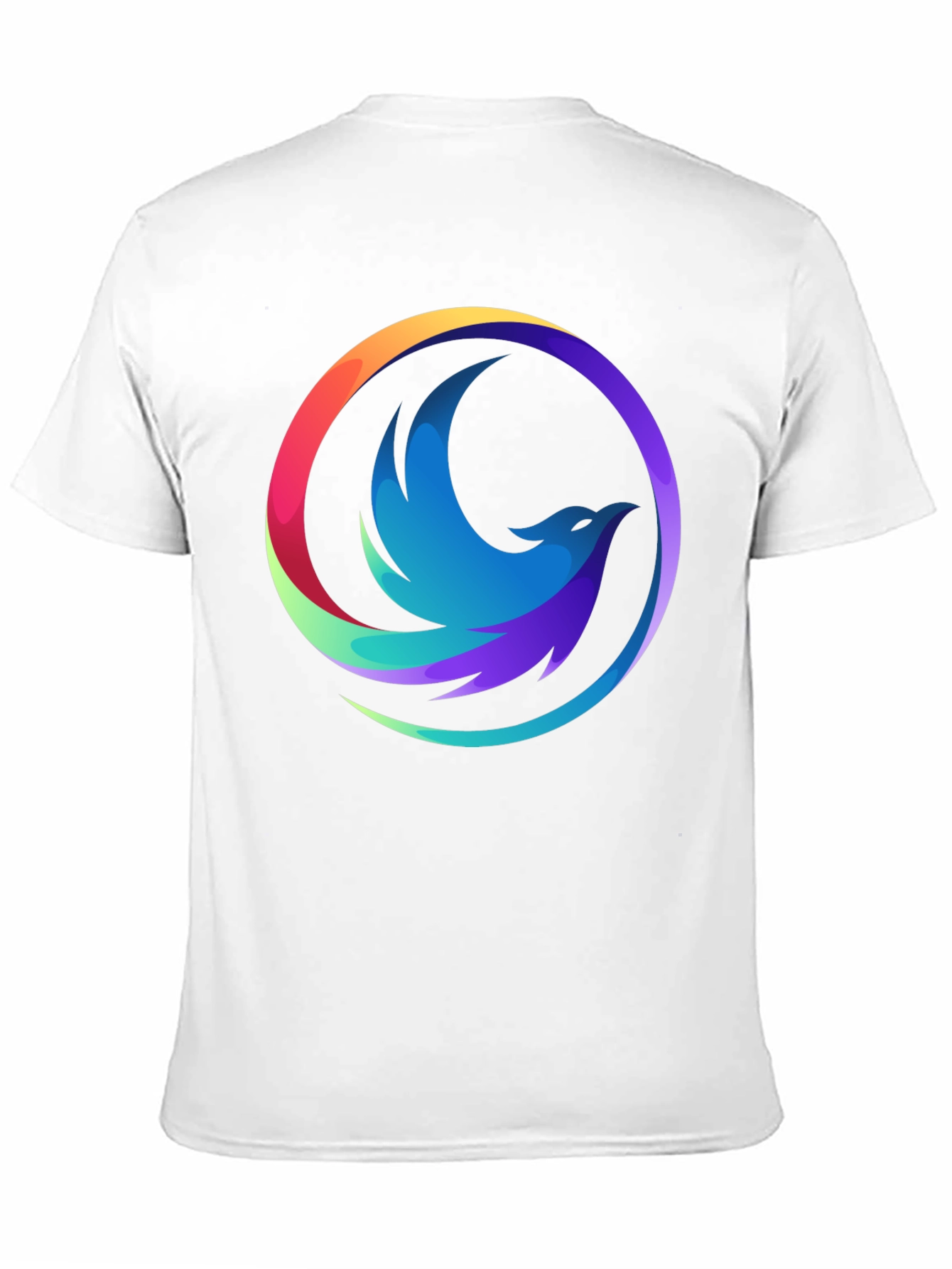 Phoenix Graphic Black T-Shirt - Cool Design