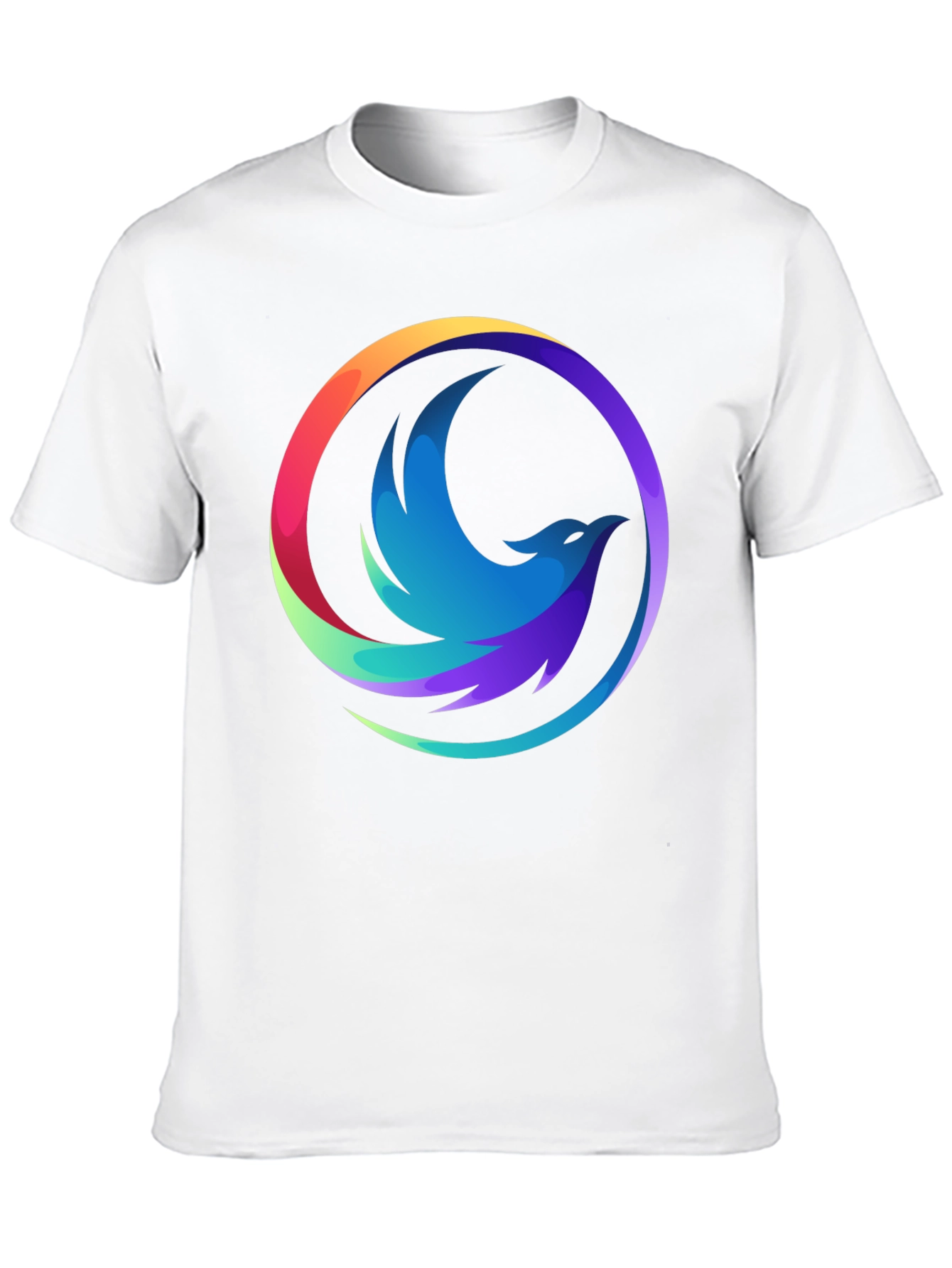 Phoenix Graphic Black T-Shirt - Cool Design