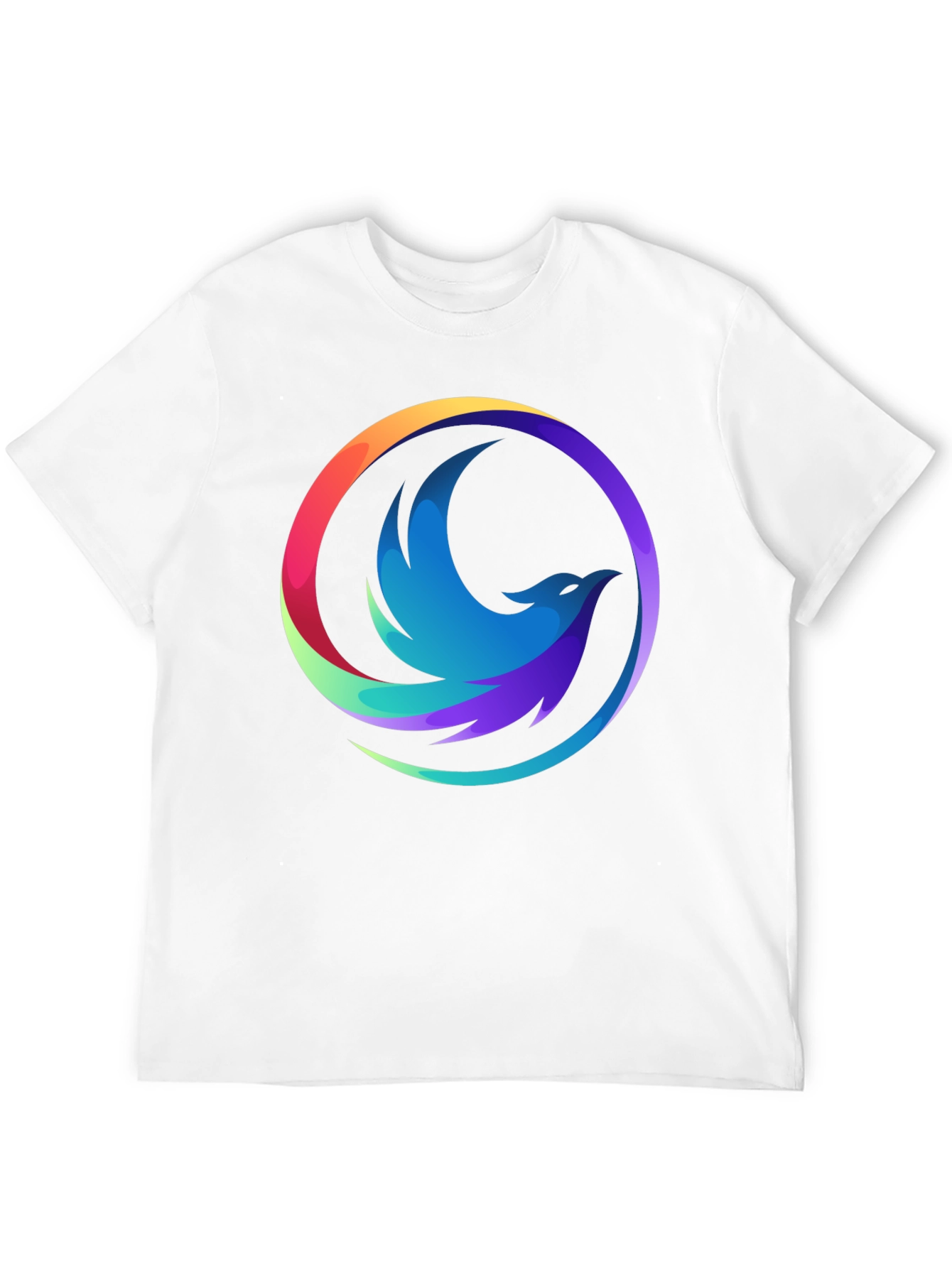 Phoenix Graphic Black T-Shirt - Cool Design