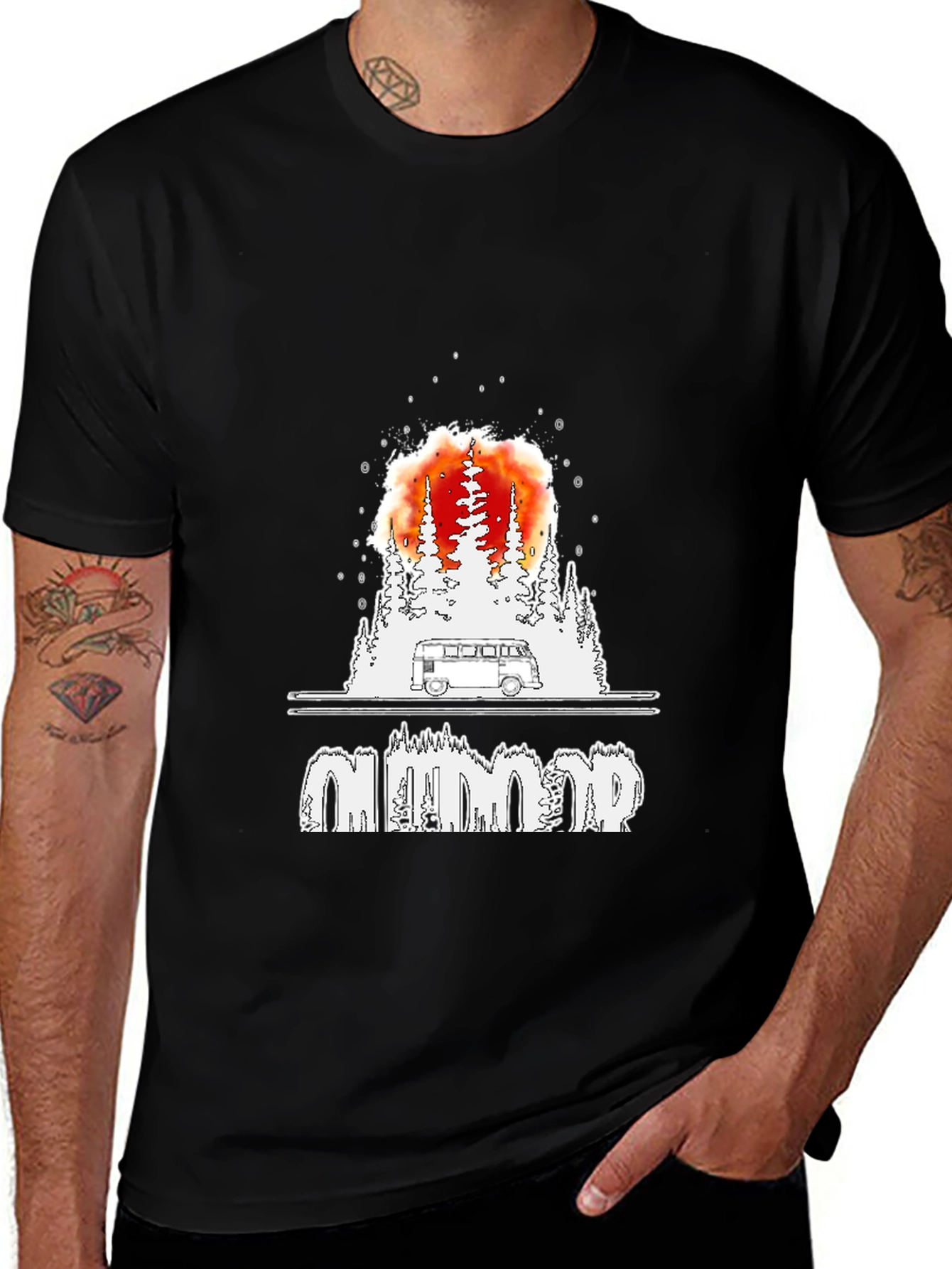 Outdoor Adventure Graphic T-Shirt