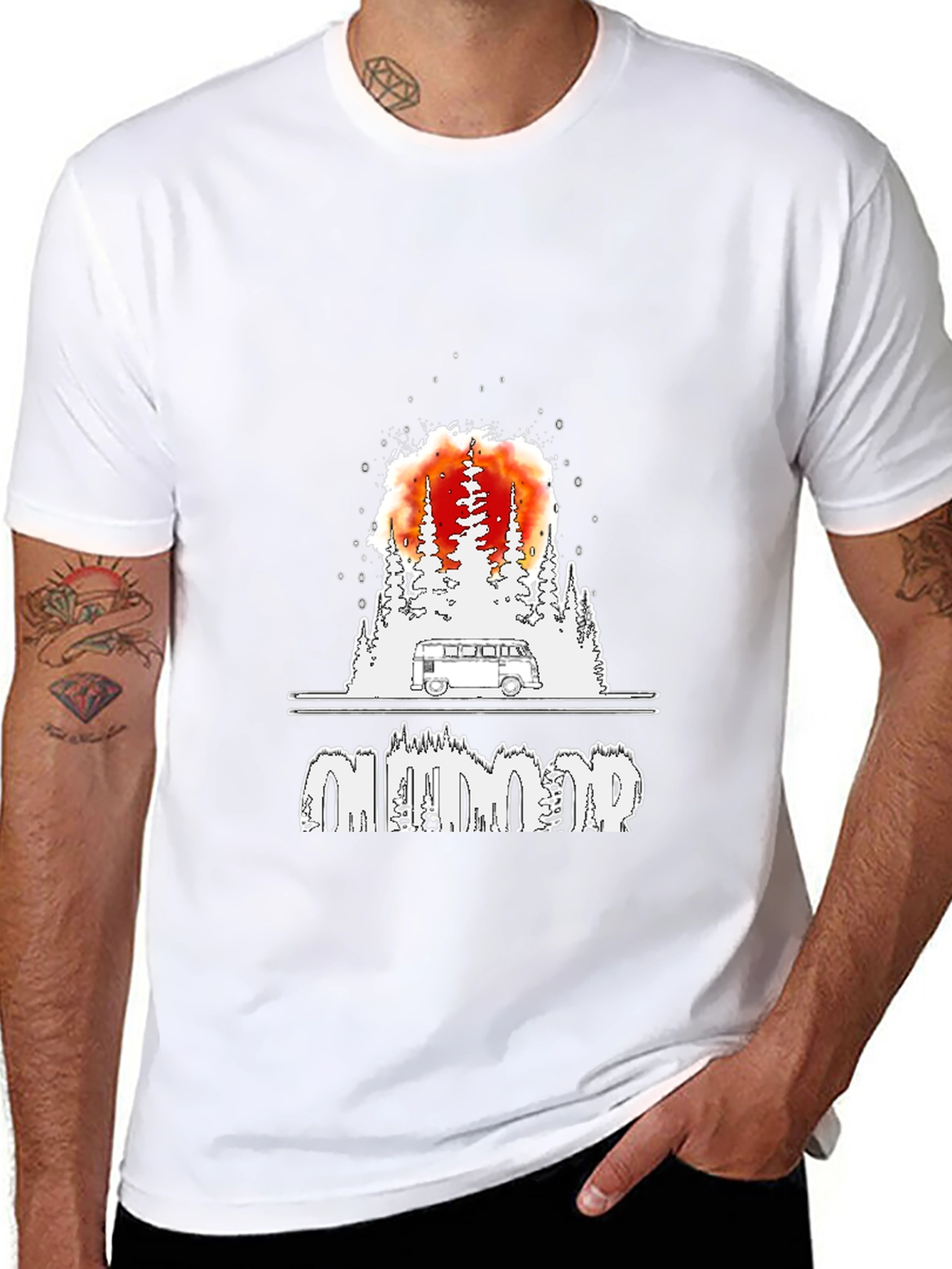 Outdoor Adventure Graphic T-Shirt