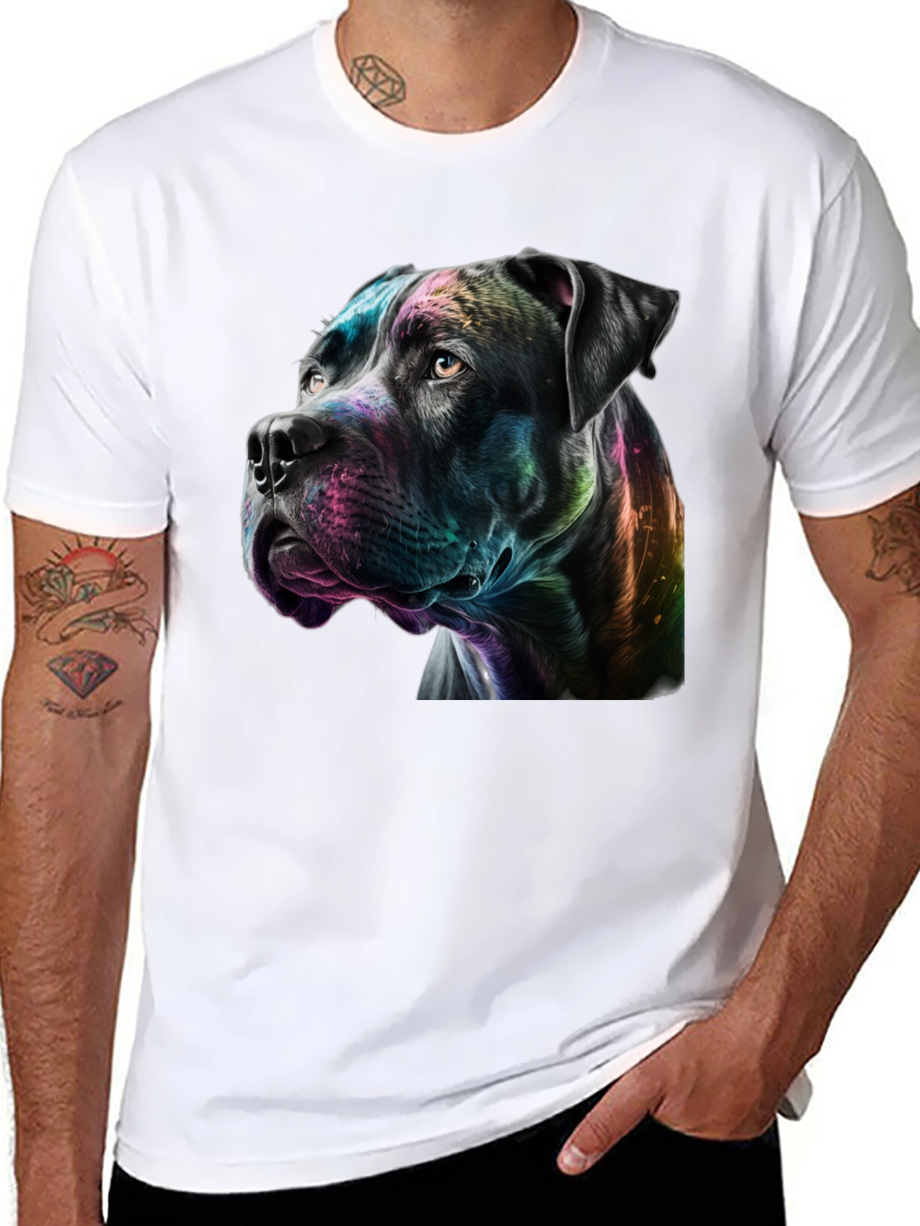Dog Breed Graphic Tee - Stylish Canine Lover Shirt