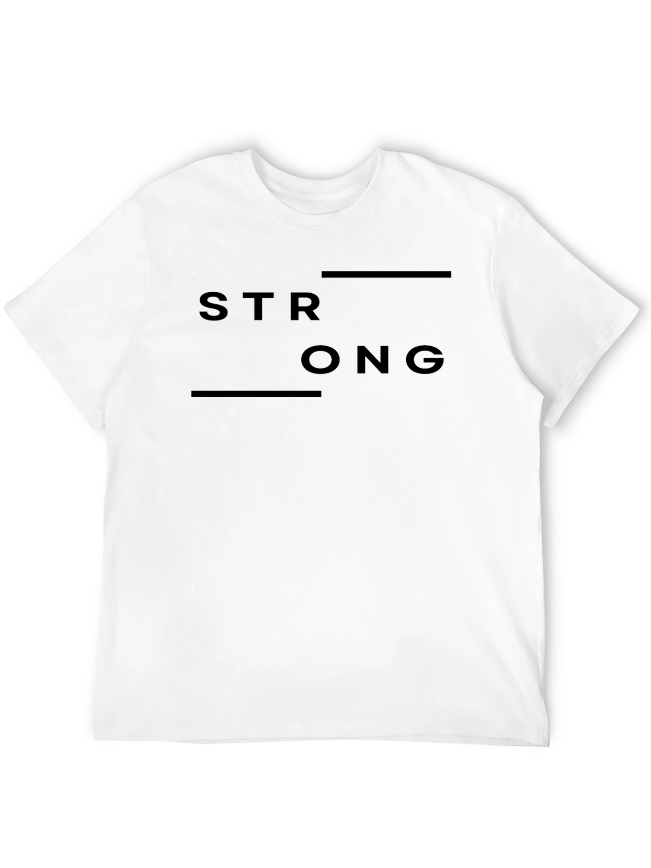 Strong Graphic Tee - Classic Black