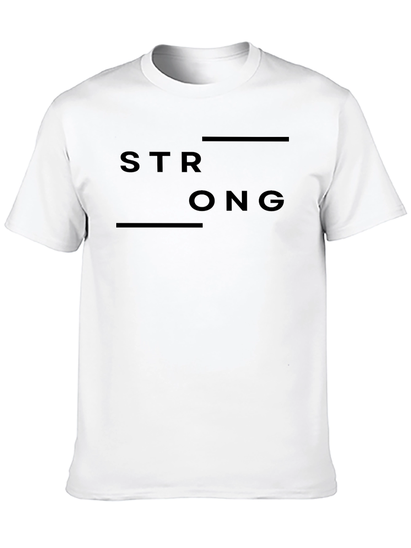 Strong Graphic Tee - Classic Black