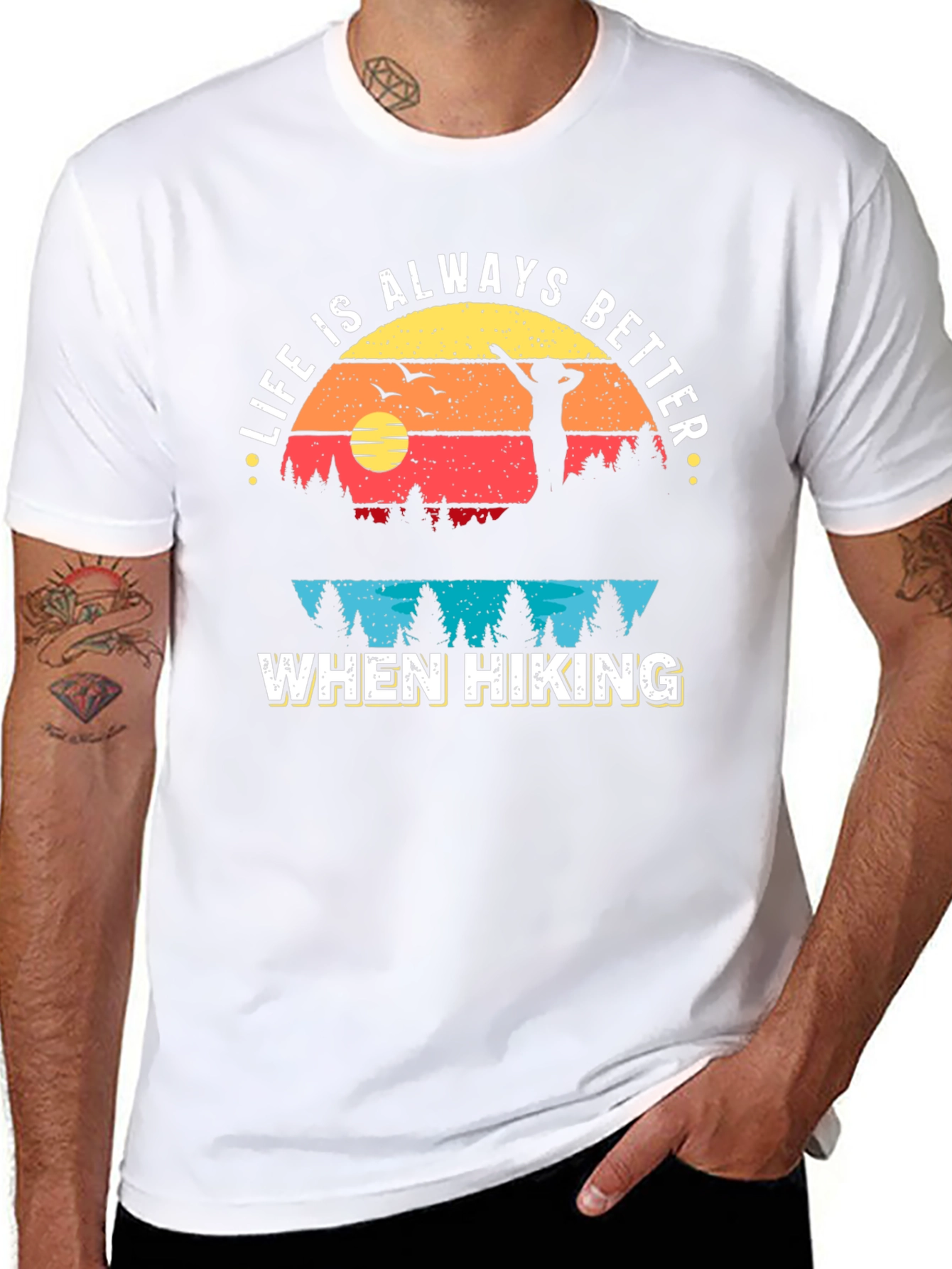 Life is Always Better When Hiking Graphic Tee