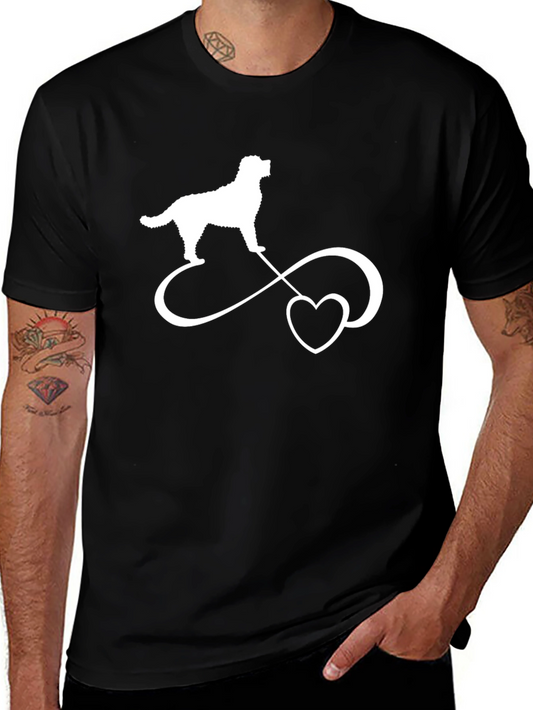 Dog Breed Infinity Heart Graphic T-Shirt