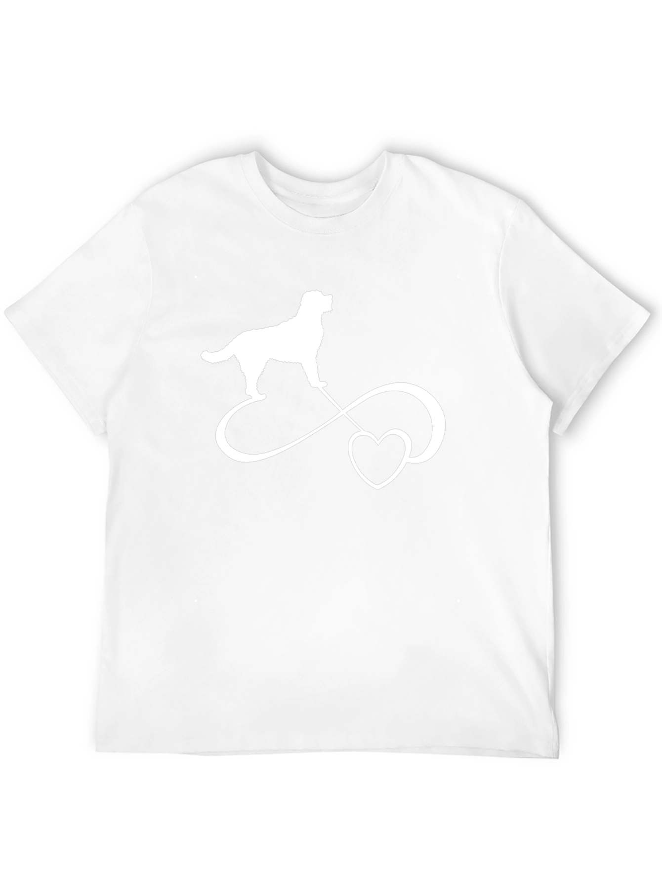 Dog Breed Infinity Heart Graphic T-Shirt